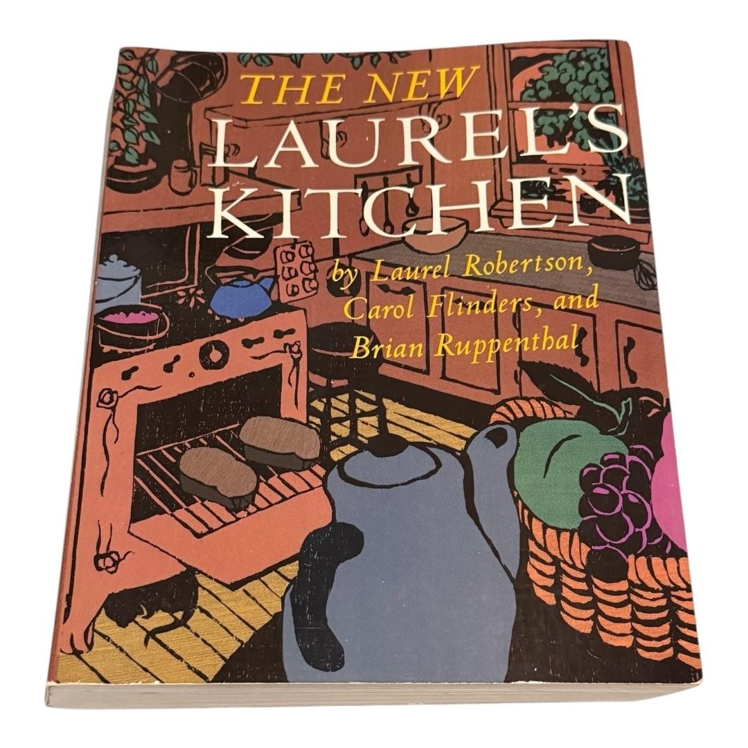 Vintage The New Laurel’s Kitchen Vegetarian Cookbook Paperback Ten Speed Press