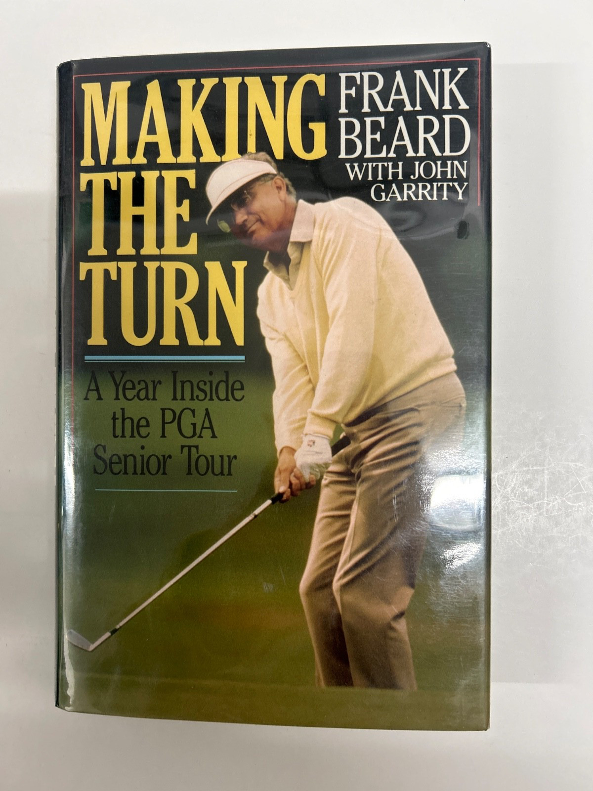 Vintage Golf Book “Making the Turn” by Frank Beard 1992. 260 pages like new no n