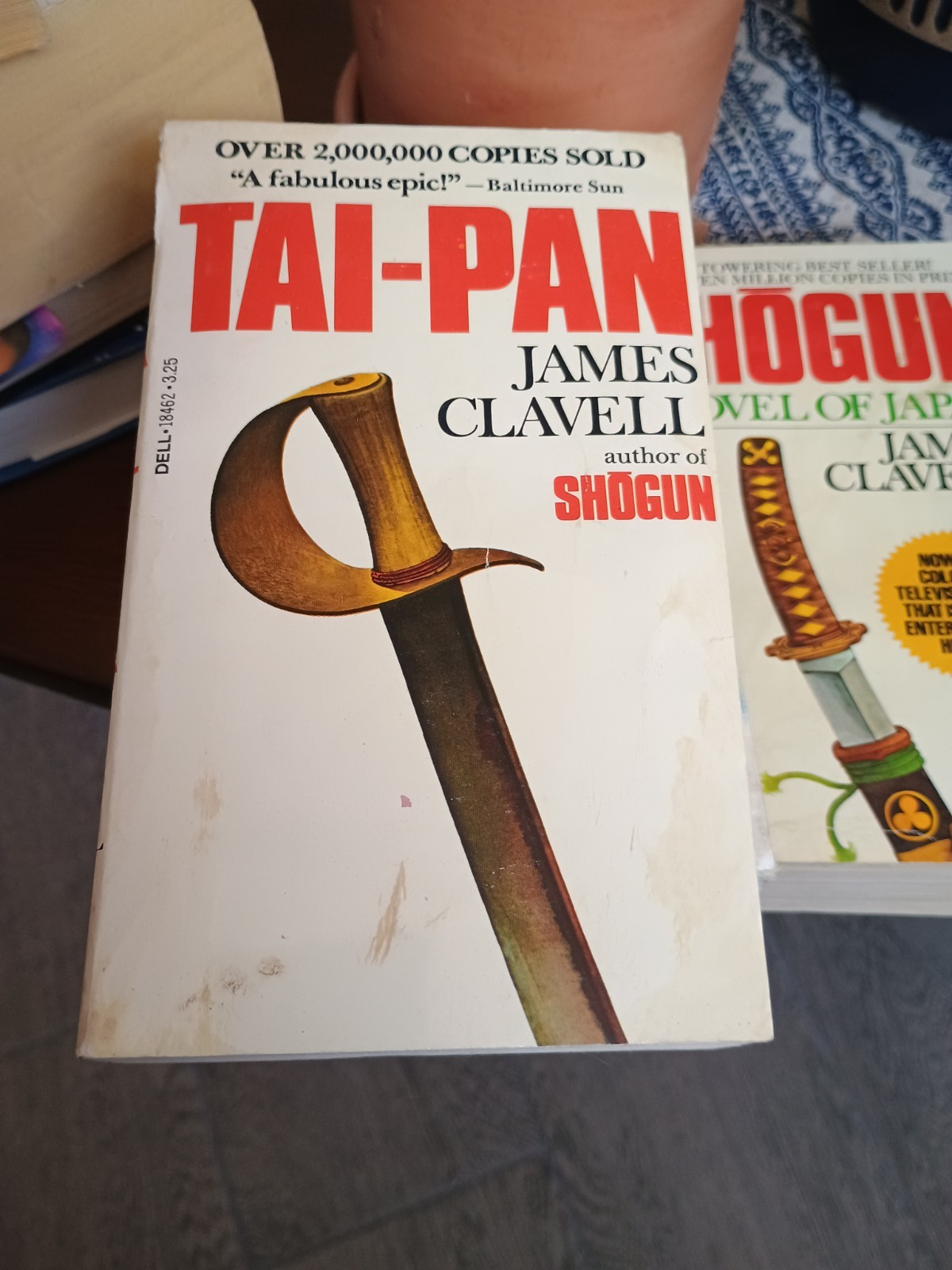Vintage James Clavell His Three Epic Novels Paperback Set Shogun Taipan King Rat