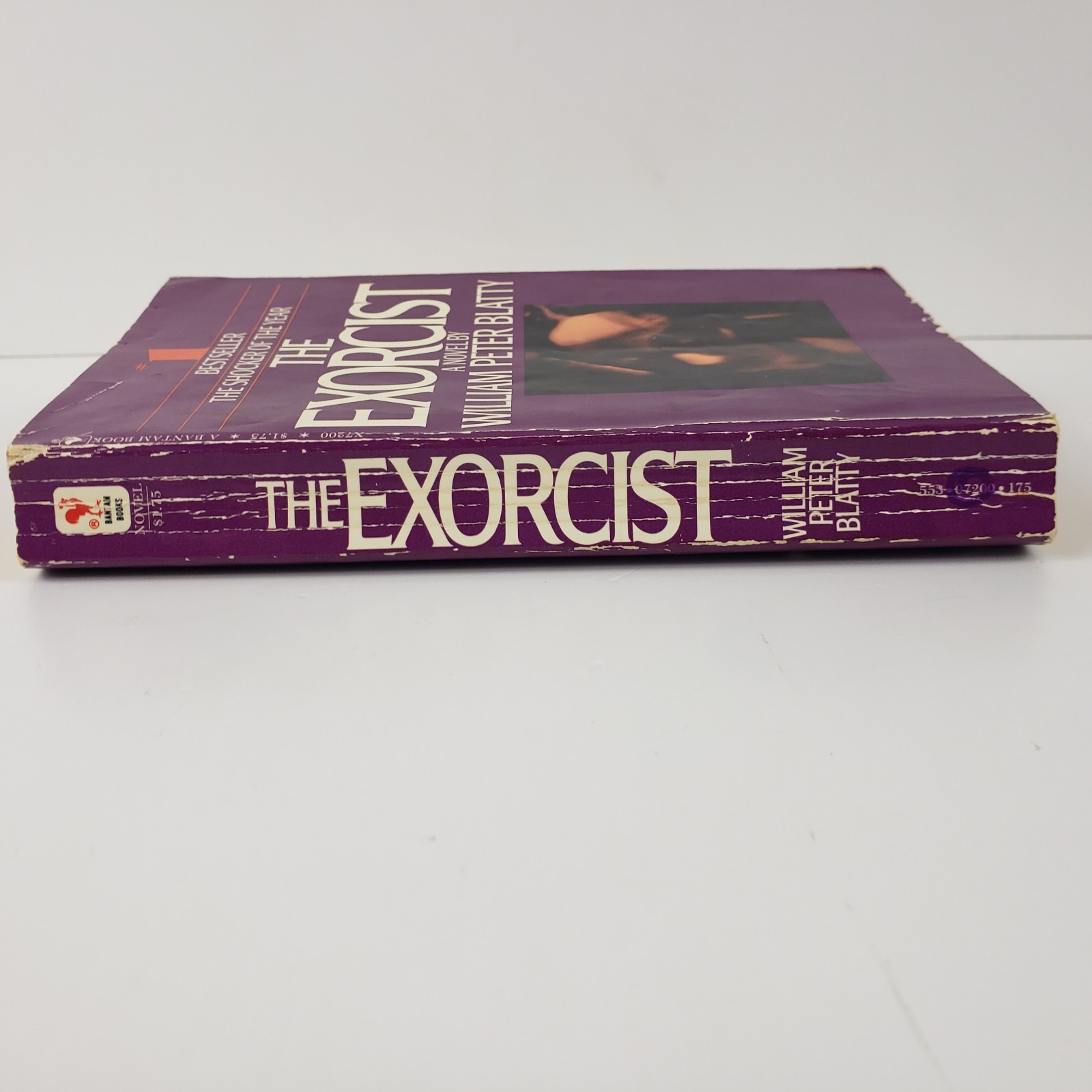 The Exorcist William Peter Blatty 1972 Bantam Paperback Horror Book