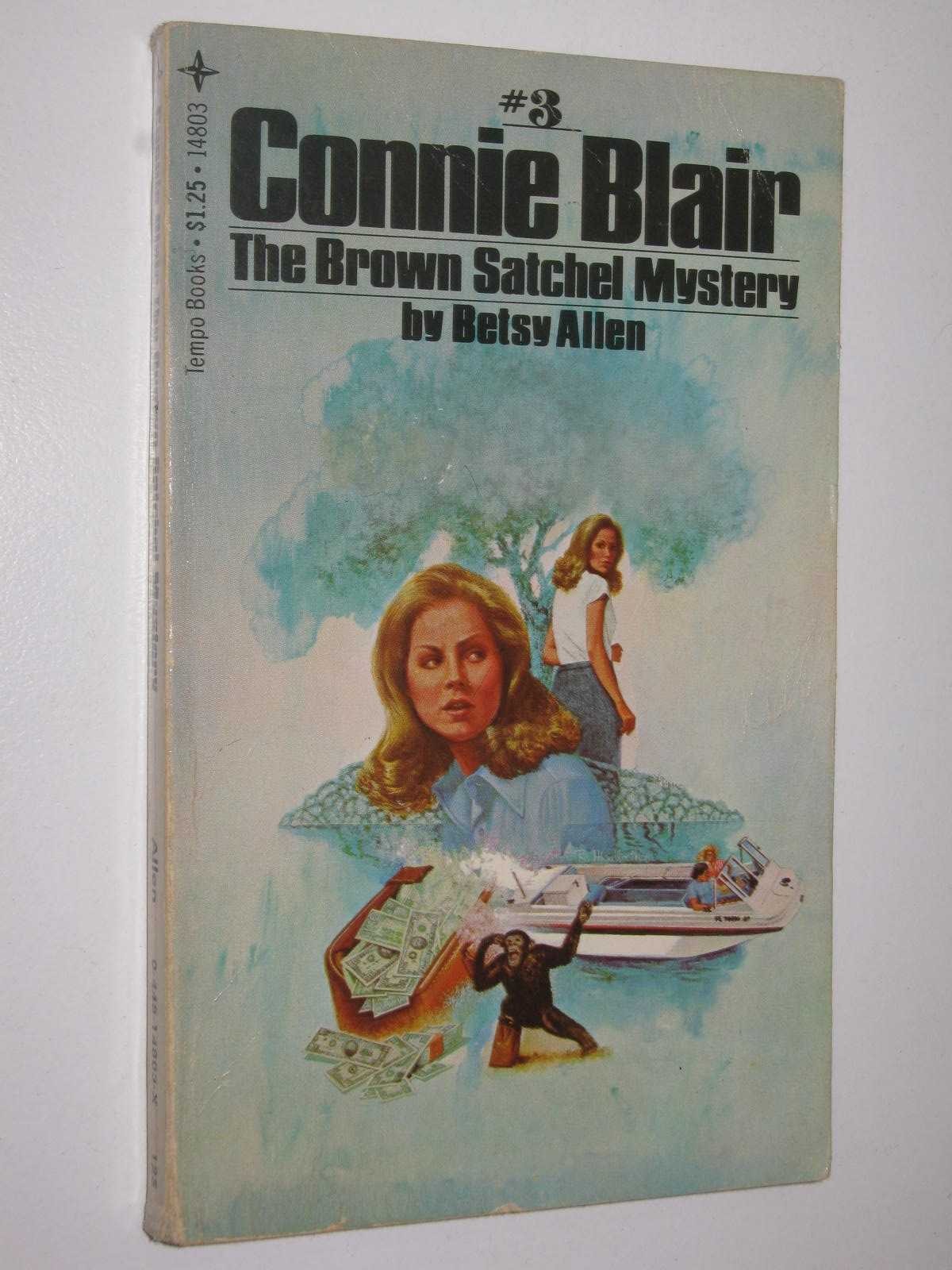 The Brown Satchel Mystery [Connie Blair Series #3] by Betsy Allen Small PB