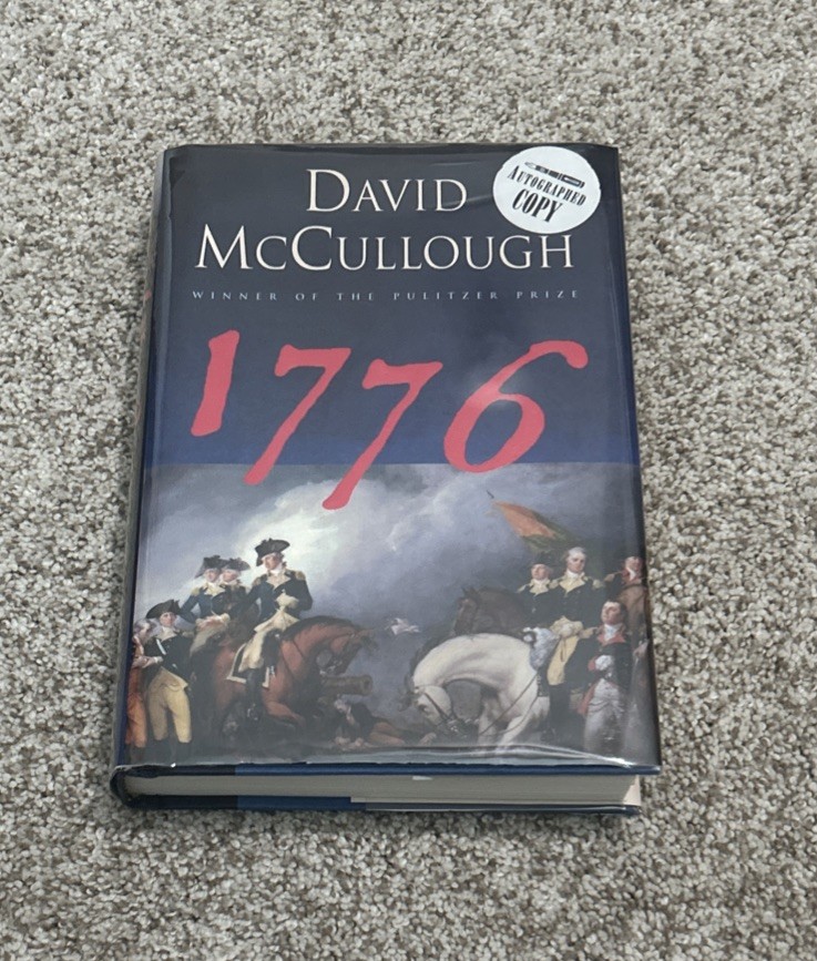 Signed 1776 by David McCullough