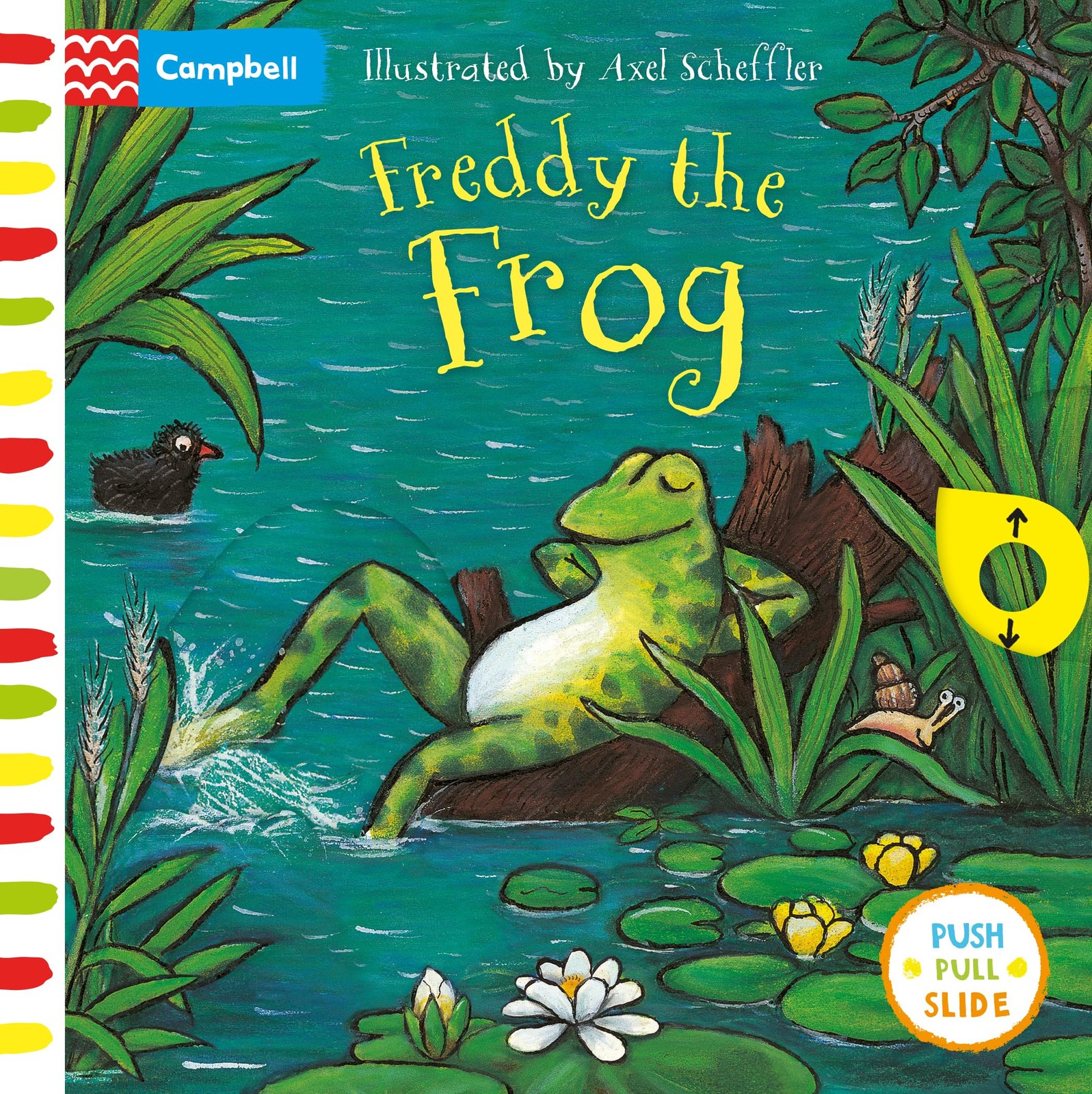 Freddy the Frog – board book Scheffler, Axel