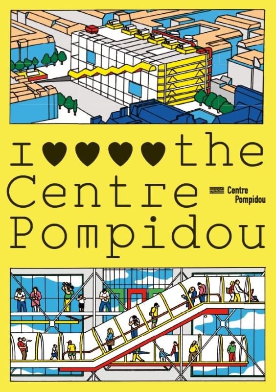 I Love the Centre Pompidou – GOOD