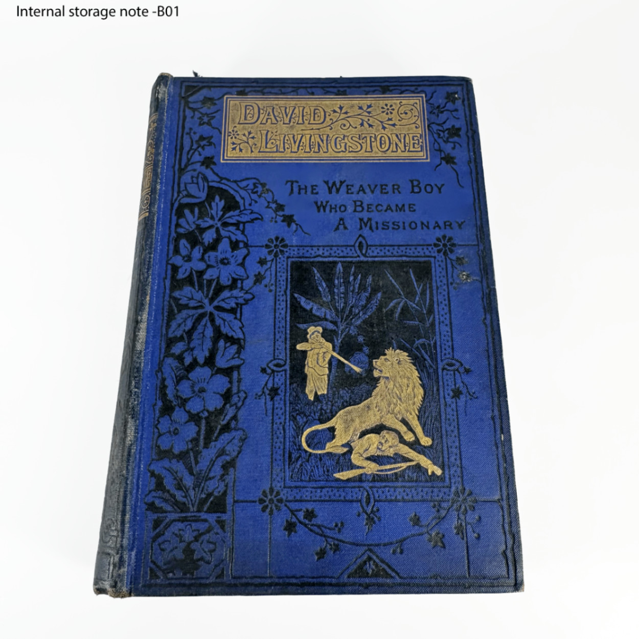 David Livingstone Weaver Boy Missionary H.G. Adams 1890 22nd Ed Hodder &