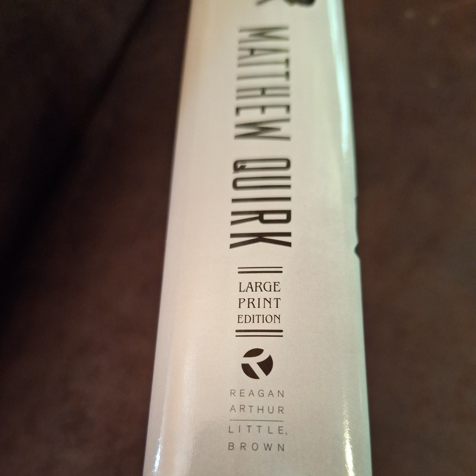 The 500 LARGE PRINT Matthew Quirk