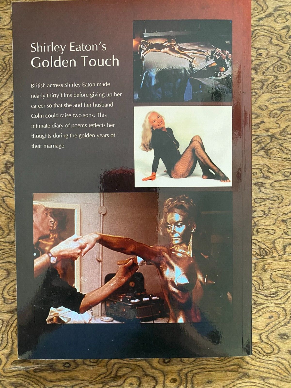 Shirley Eaton’s Golden Touch, Bond Girl Goldfinger SIGNED 2006 Paperbook Book