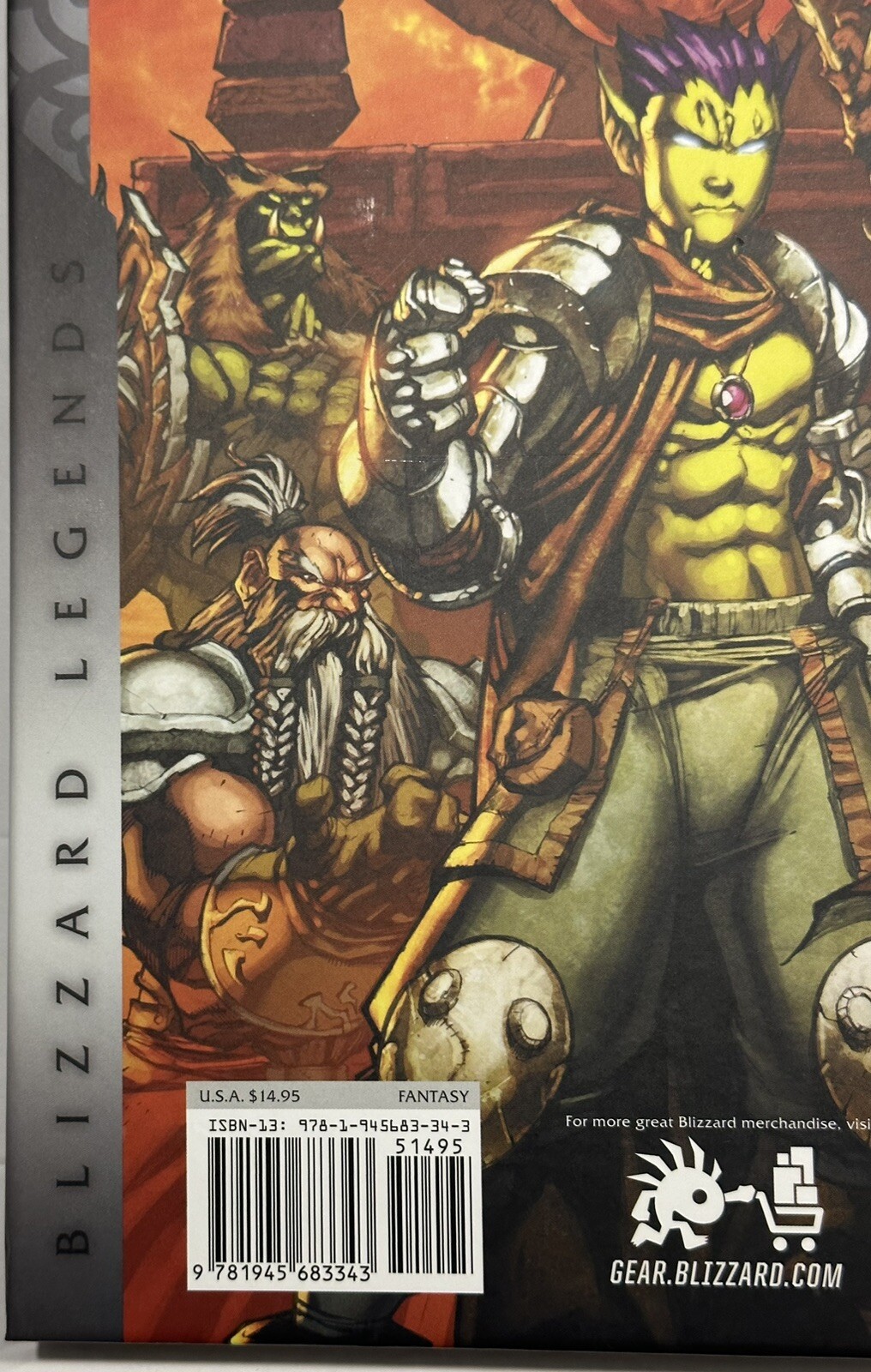 WORLD OF WARCRAFT – Book Four – 2018 – 10.5” x 7” – NEW – Blizzard Entertainment