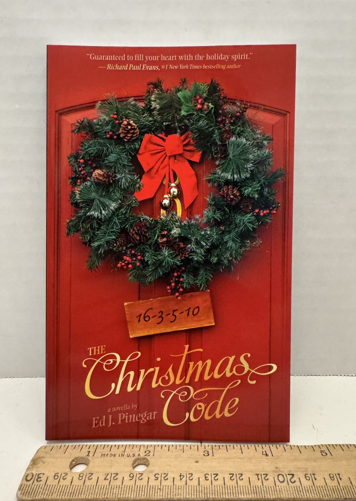“The Christmas Code” Covenant Communications Paperback Ed J. Pinegar, New 2014