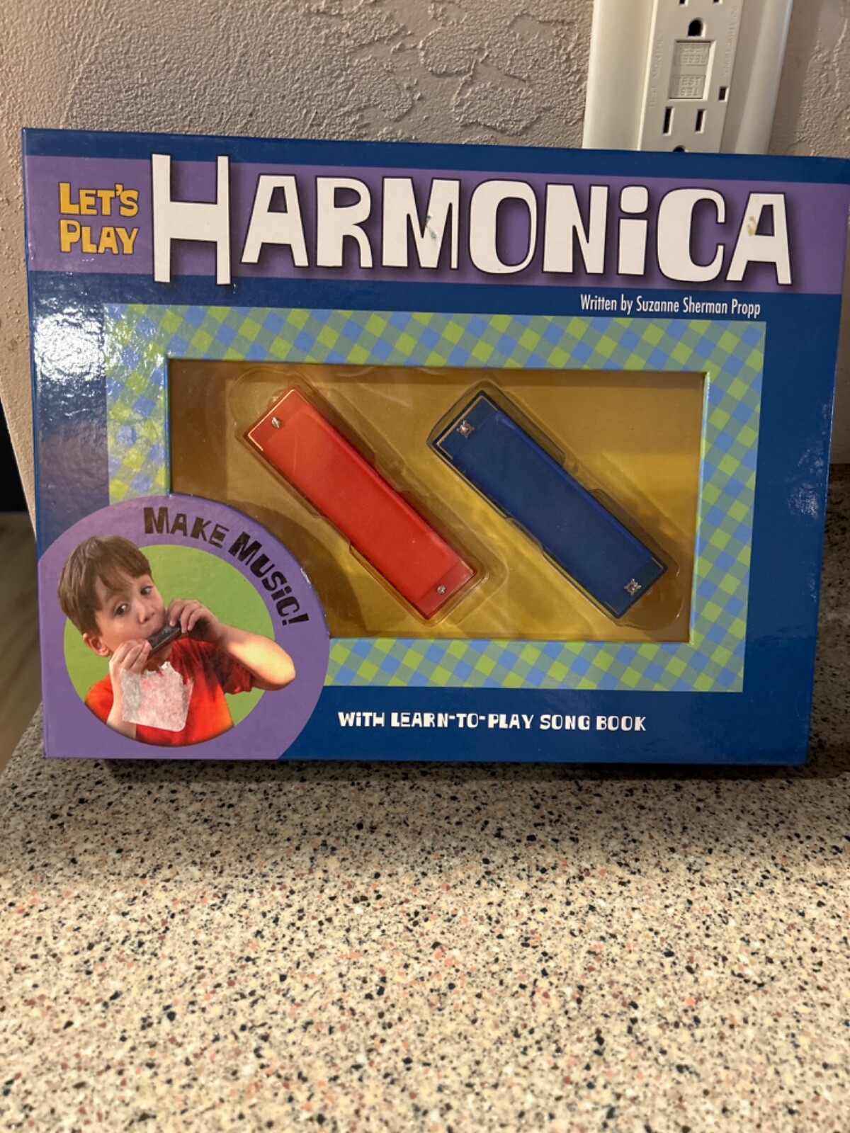 Let’s Play Harmonica with Song Book by Suzanne Sherman Propp