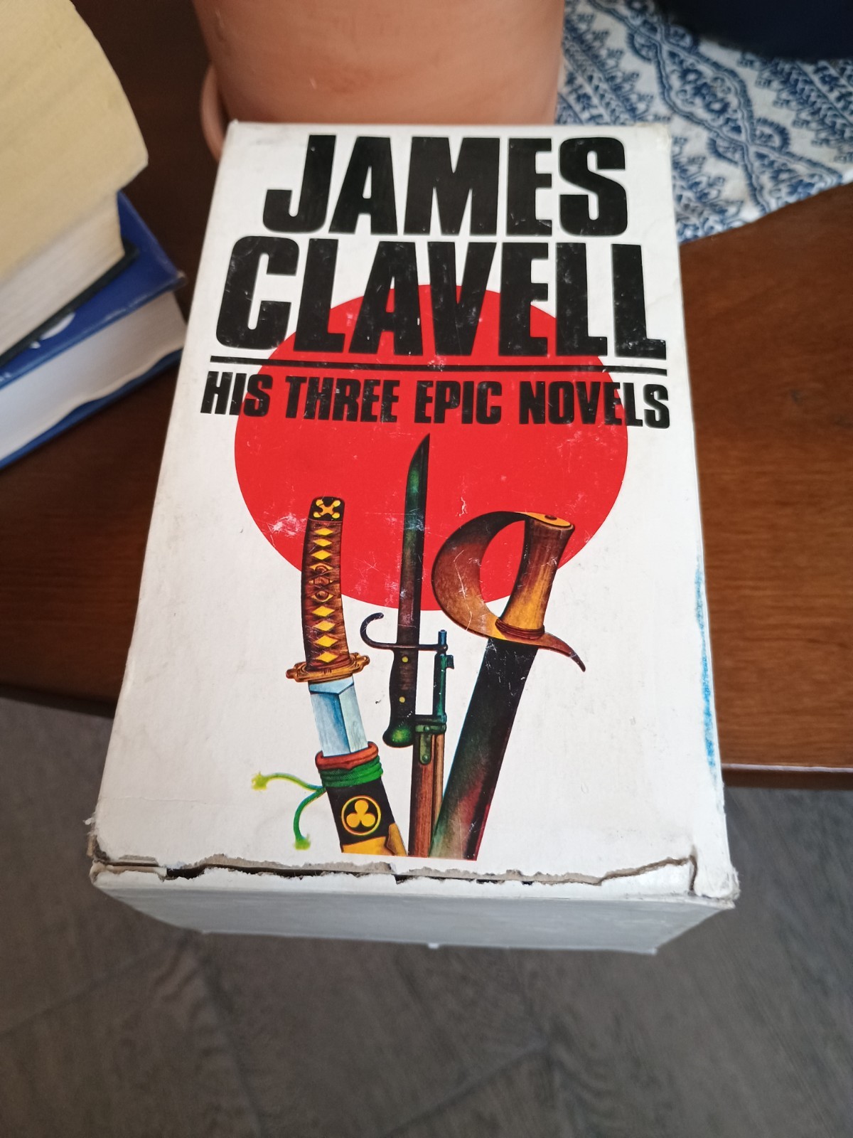 Vintage James Clavell His Three Epic Novels Paperback Set Shogun Taipan King Rat
