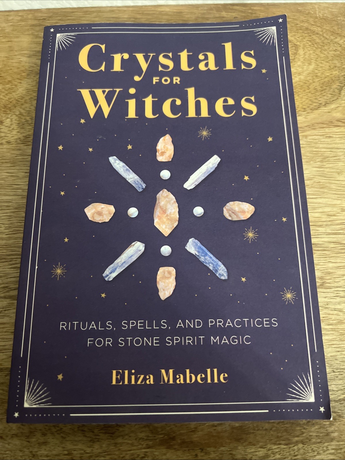 Crystals for Witches By Eliza Mabelle Softcover Book Rockridge Press