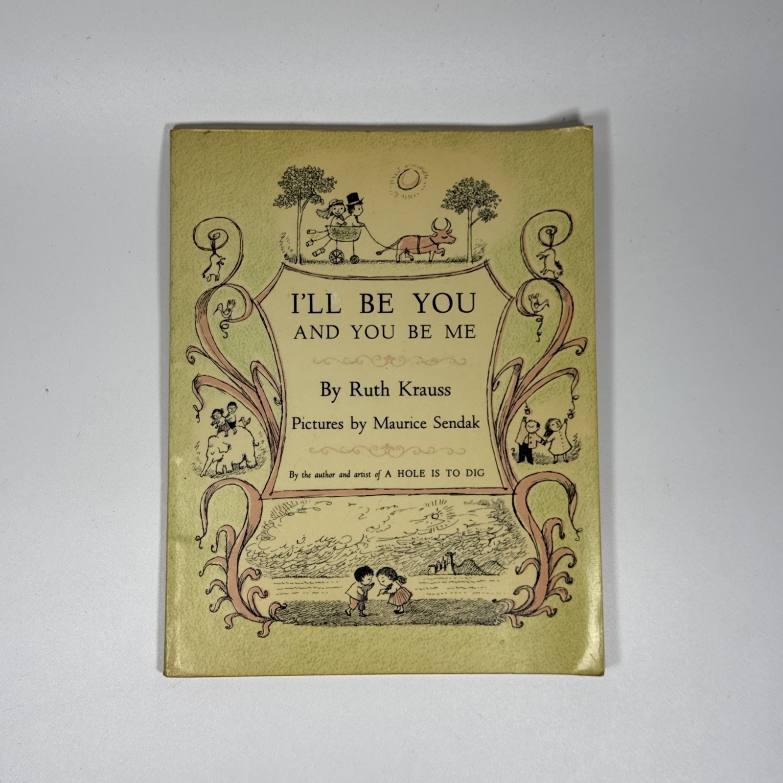 I’ll Be You and You Be Me Ruth Krauss Maurice Sendak 1973 Paperback Vintage