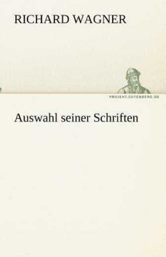 Auswahl Seiner Schriften