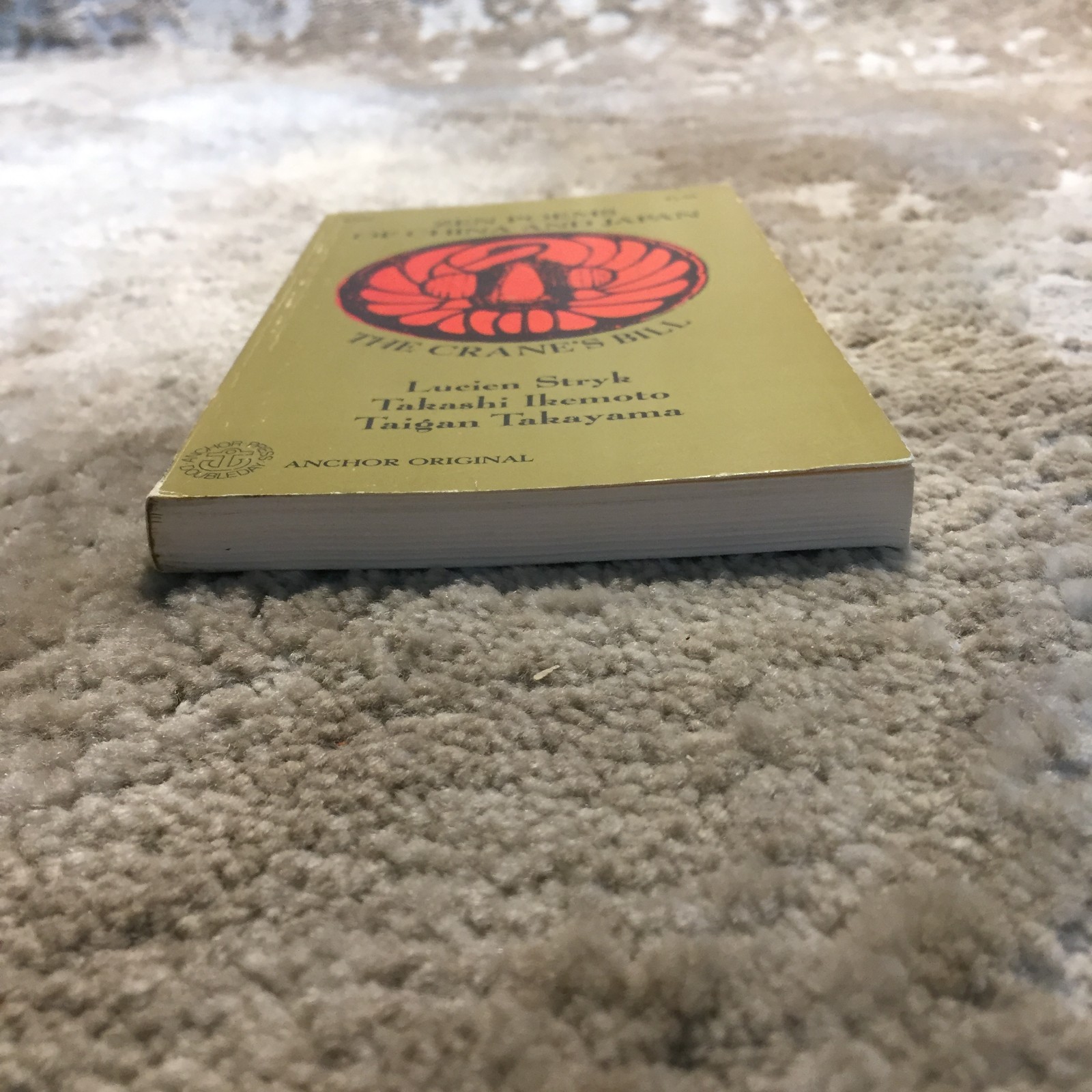 Zen Poems Of China And Japan The Crane’s Bill Lucien Stryk 1973 Anchor Poetry