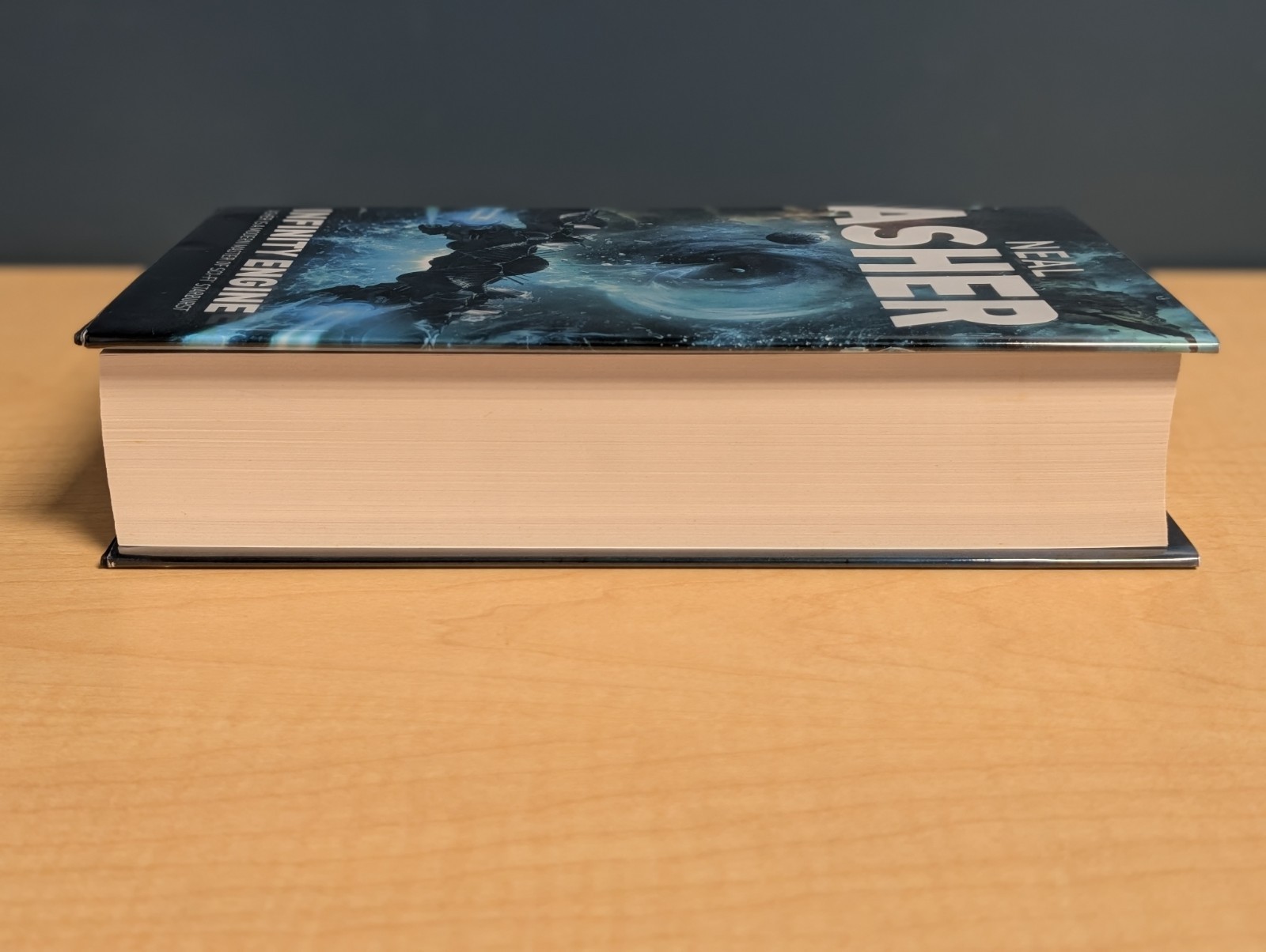 🚀 Neal Asher INFINITY ENGINE Signed First Edition Tor Hardcover UK 1st/1st