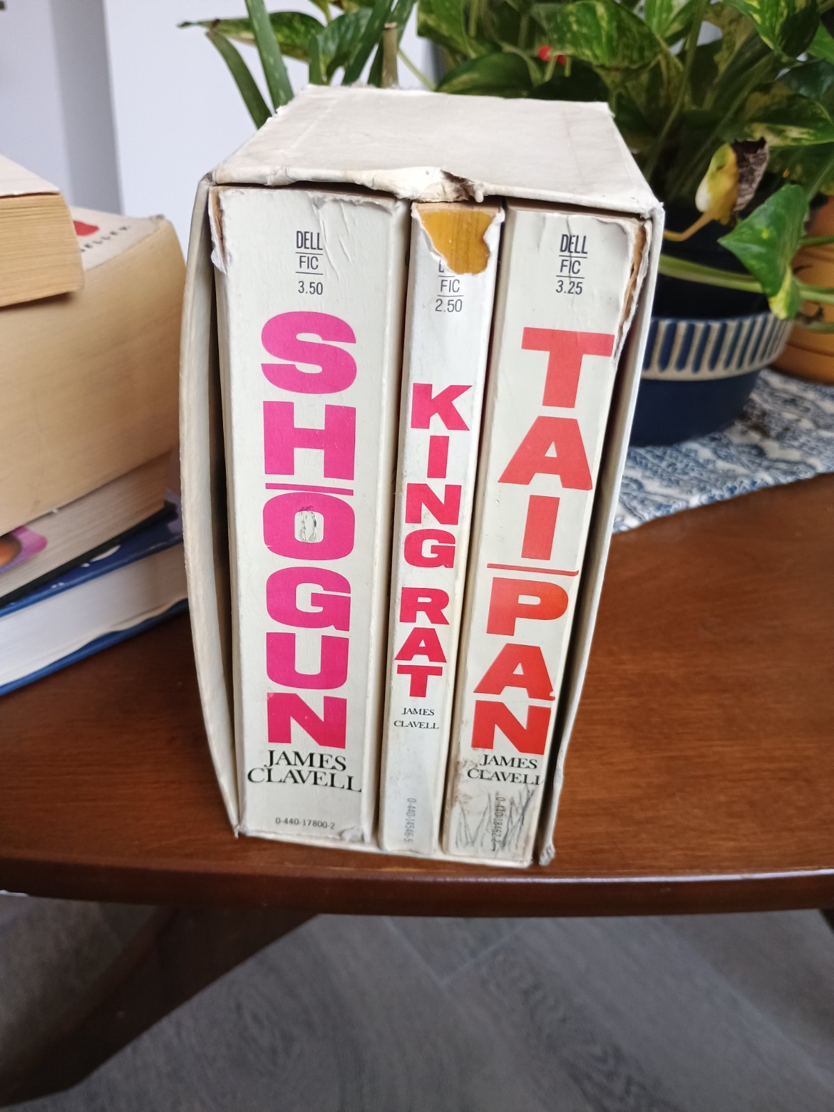 Vintage James Clavell His Three Epic Novels Paperback Set Shogun Taipan King Rat