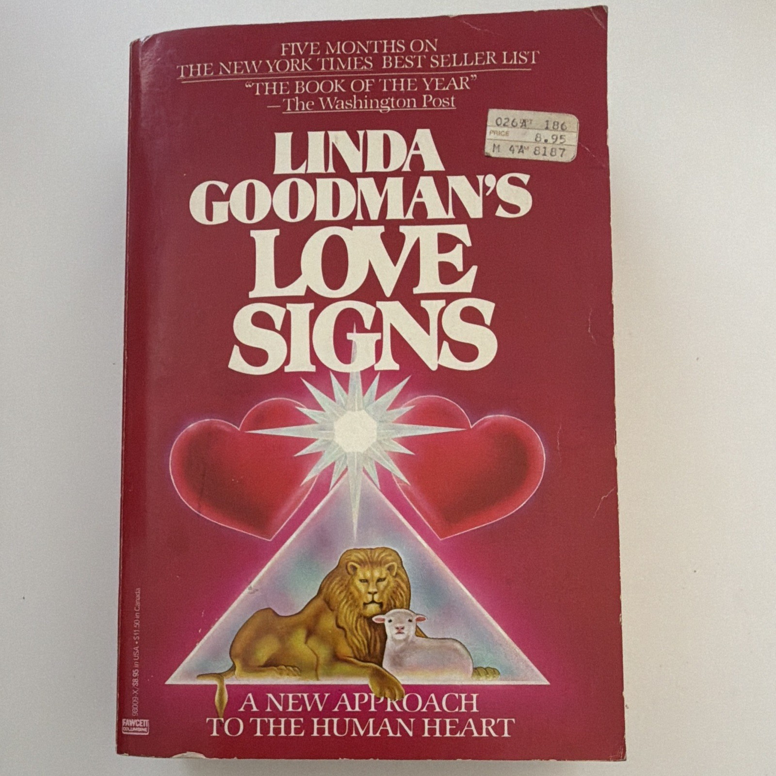 Linda Goodman Love Signs Paperback Fawcett Columbine 1979 Astrology Love