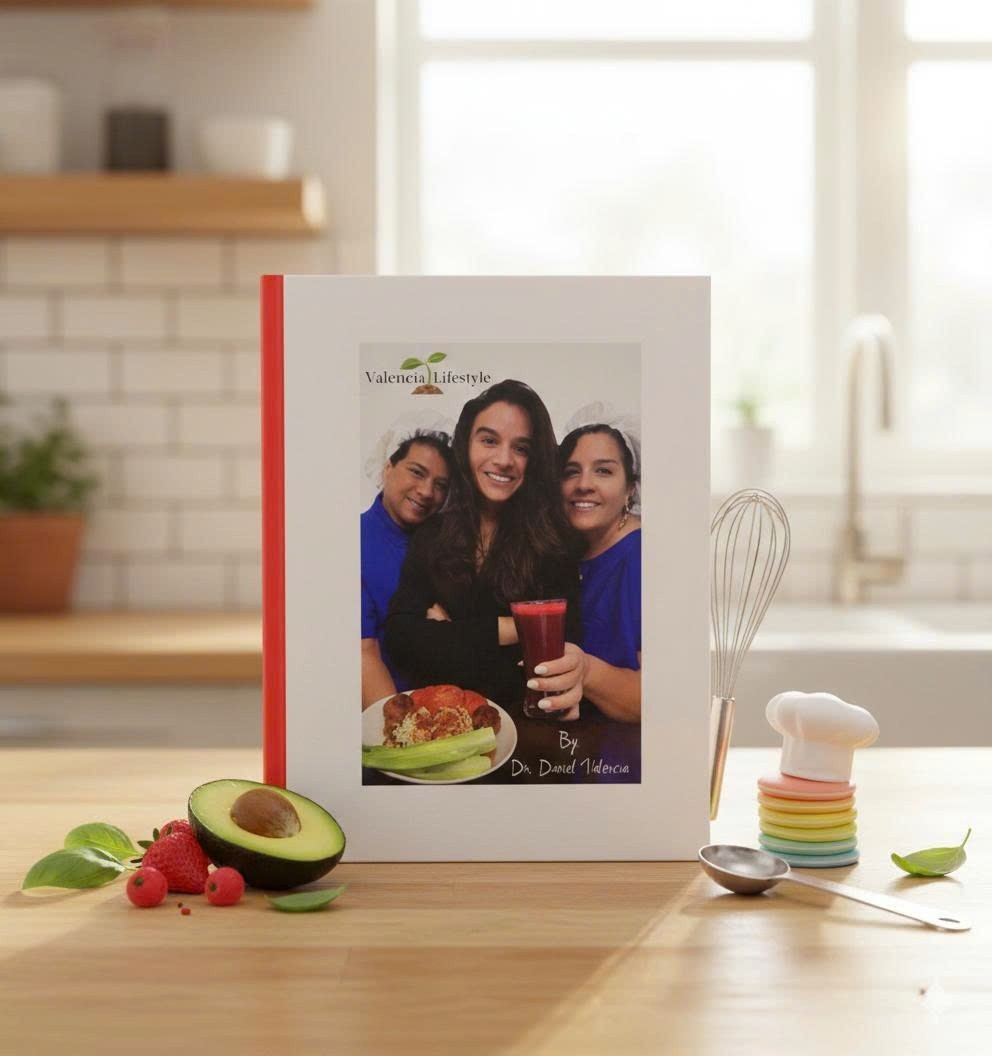 Valencia Lifestyle Hardcover Book. Spanish And English Easy Receipt For Health.