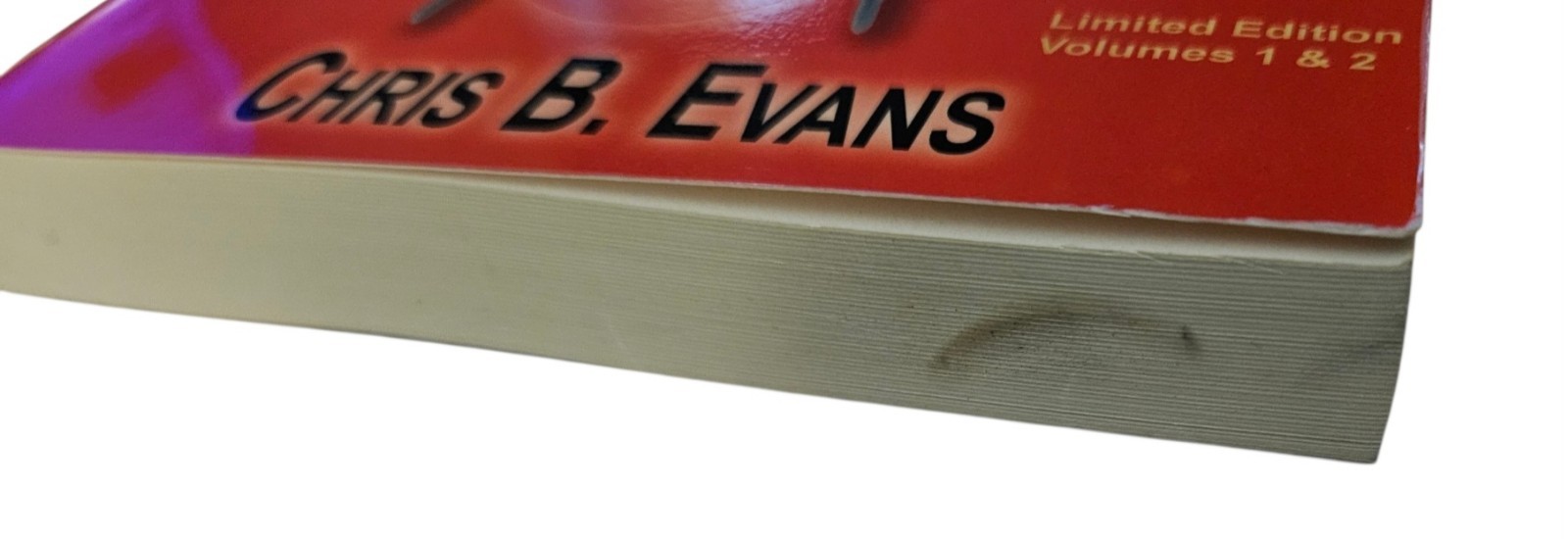 Alien Conspiracy Uraveling the UFO/Alien Mystery Chris B. Evans Book Signed USED