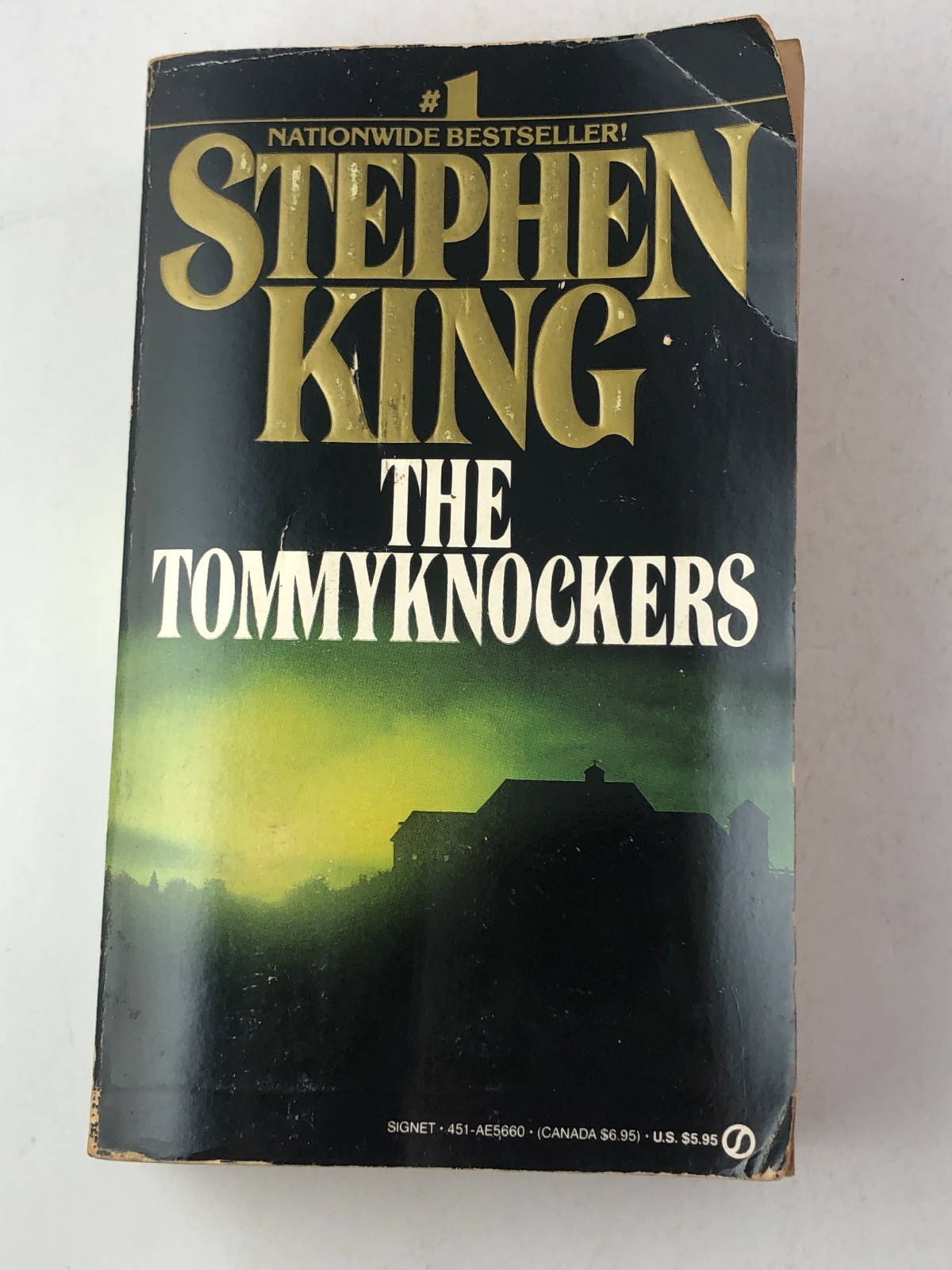 The Tommyknockers Stephen King 1988 First Signet Printing 1988 Paperback Horror