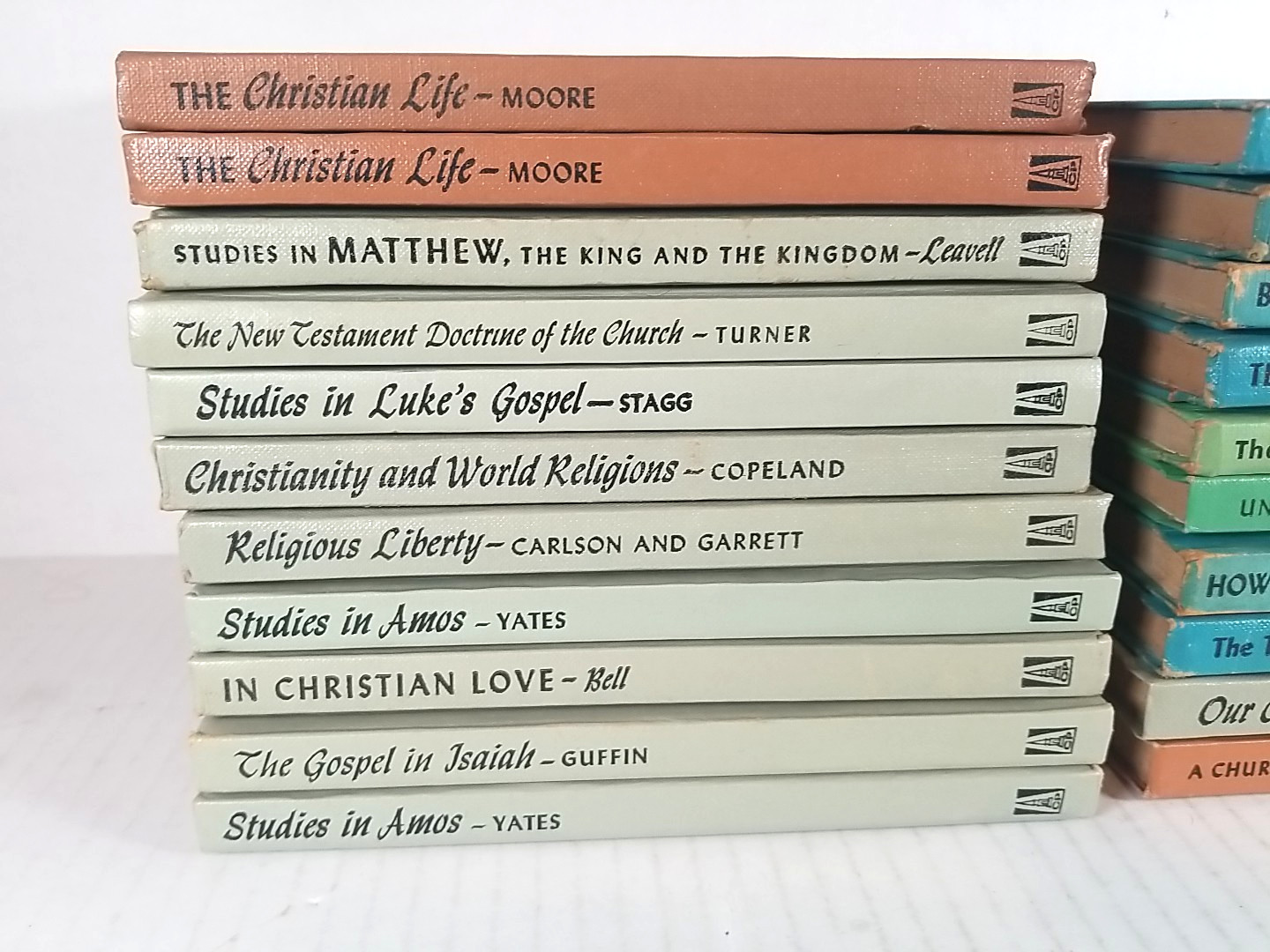 Convention Press: 21 Book Lot – Baptist Church Studies, 1950’s-60’s