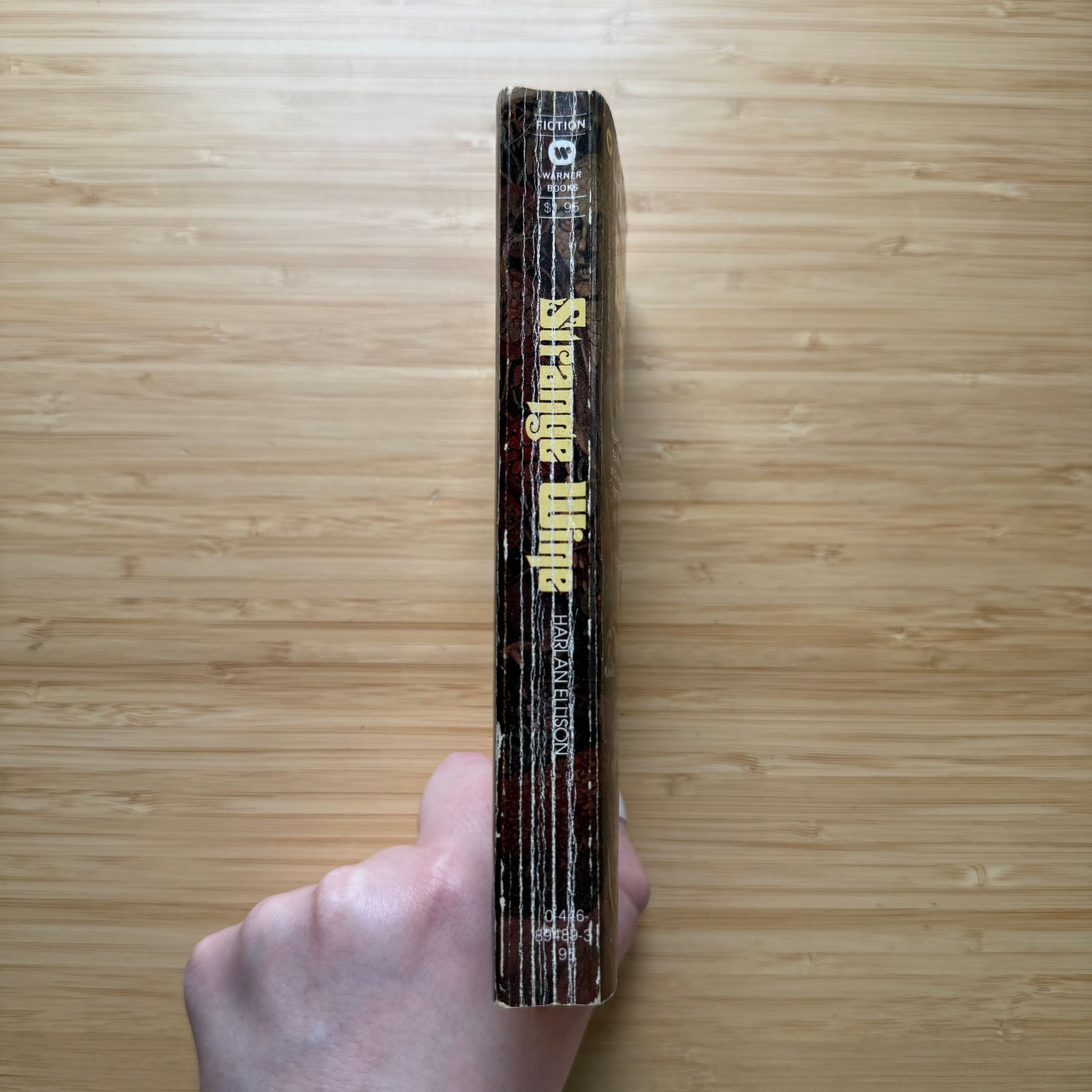 Strange Wine by Harlan Ellison 1979 1st PB Warner Books Vintage Fantasy Horror
