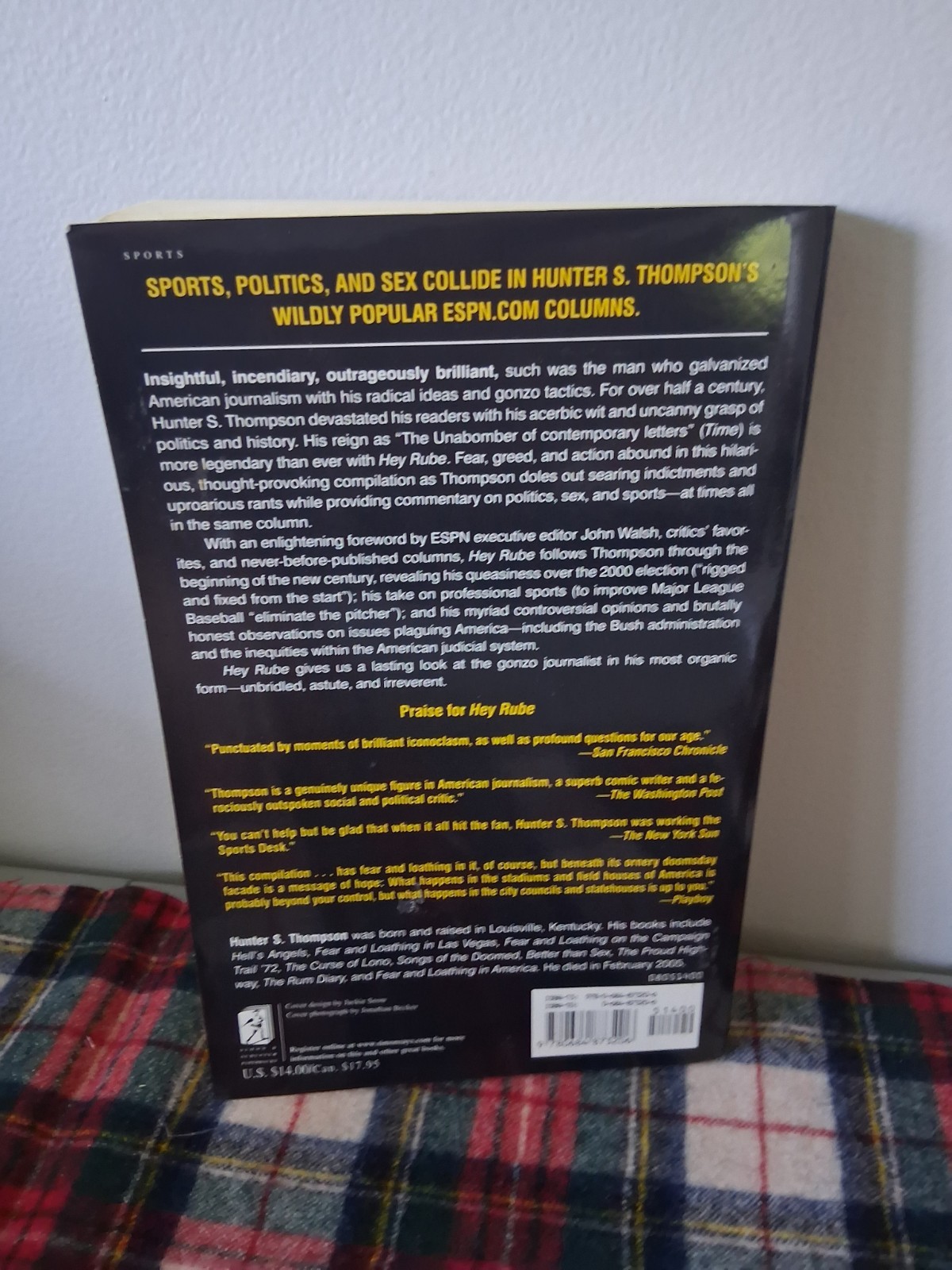 Hey Rube by Hunter S. Thompson