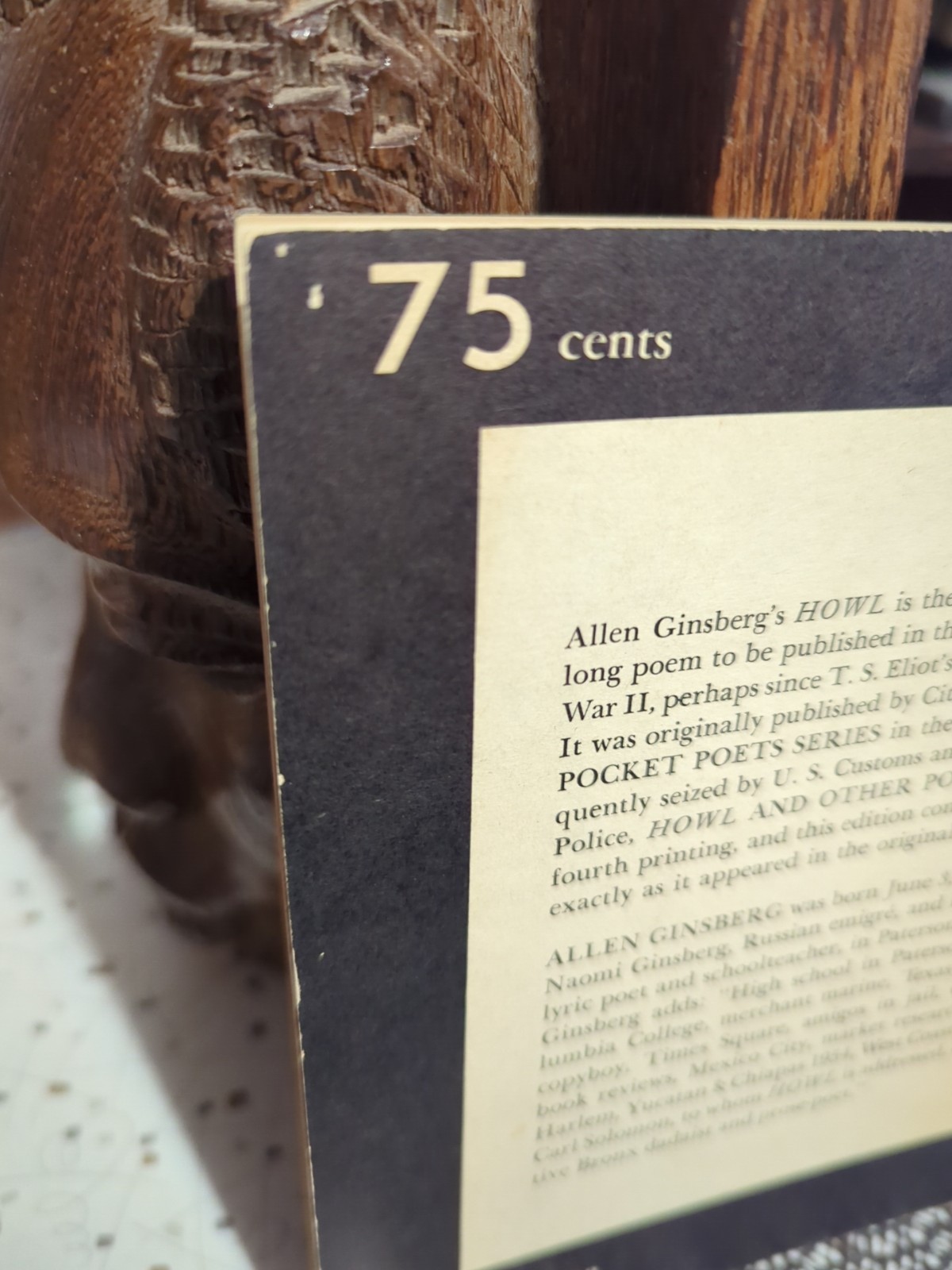 Allen Ginsberg Lot Howl 4th Printing & Evergreen Review #10 Notes Recording Howl
