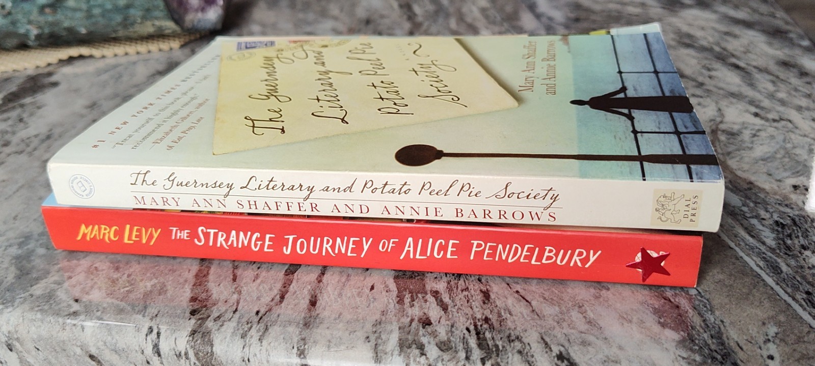 Strange Journey of Alice Pendelbury +Guernsey Literary & Potato Peel Pie Society