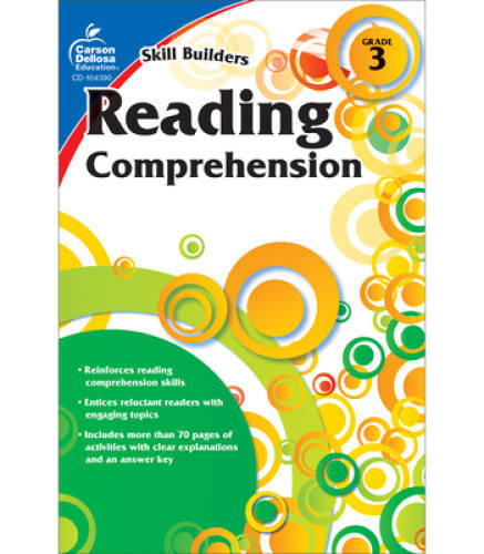 Reading Comprehension, Grade 3 (Skill Builders) – Paperback – GOOD