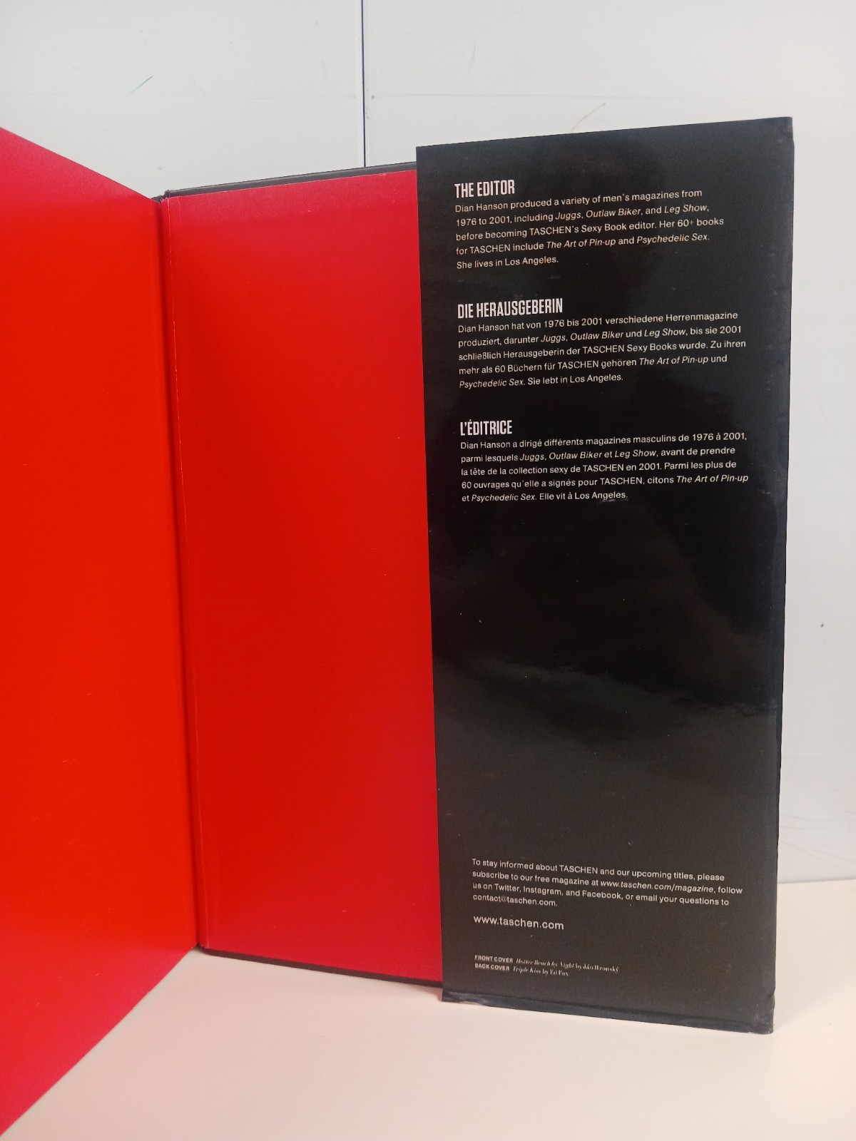 PHOTOBOOK EROTISMO SEX FOTOGRAFIA DIAN HANSON LESBIANS FOR MEN 2016 TASCHEN