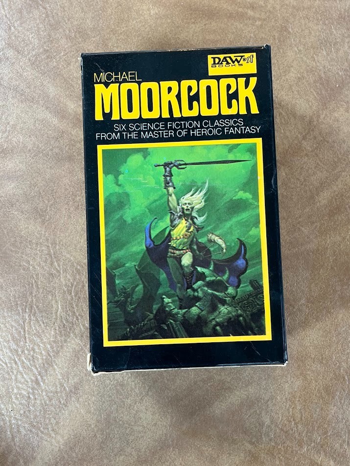 Elric Saga Michael Moorcock DAW Complete Vintage Paperback Fantasy Boxed Set