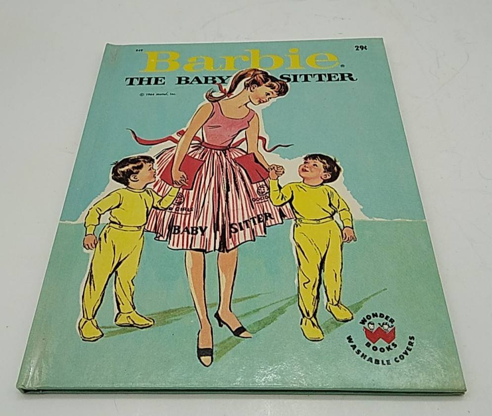 Barbie – The Baby Sitter by Jean Bethell Published by Wonder Books, USA, 1964