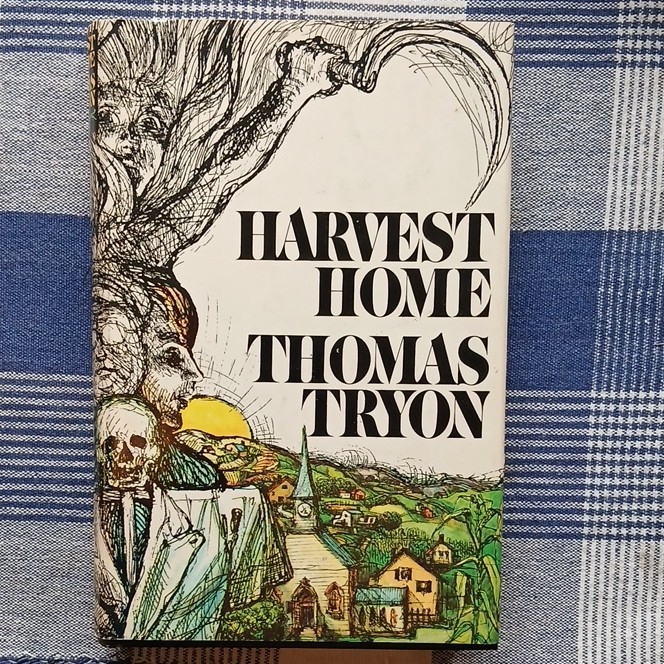 Alfred A. Knopf Harvest Home Thomas Tryon Hardcover 1973 Book Club Dust Jacket