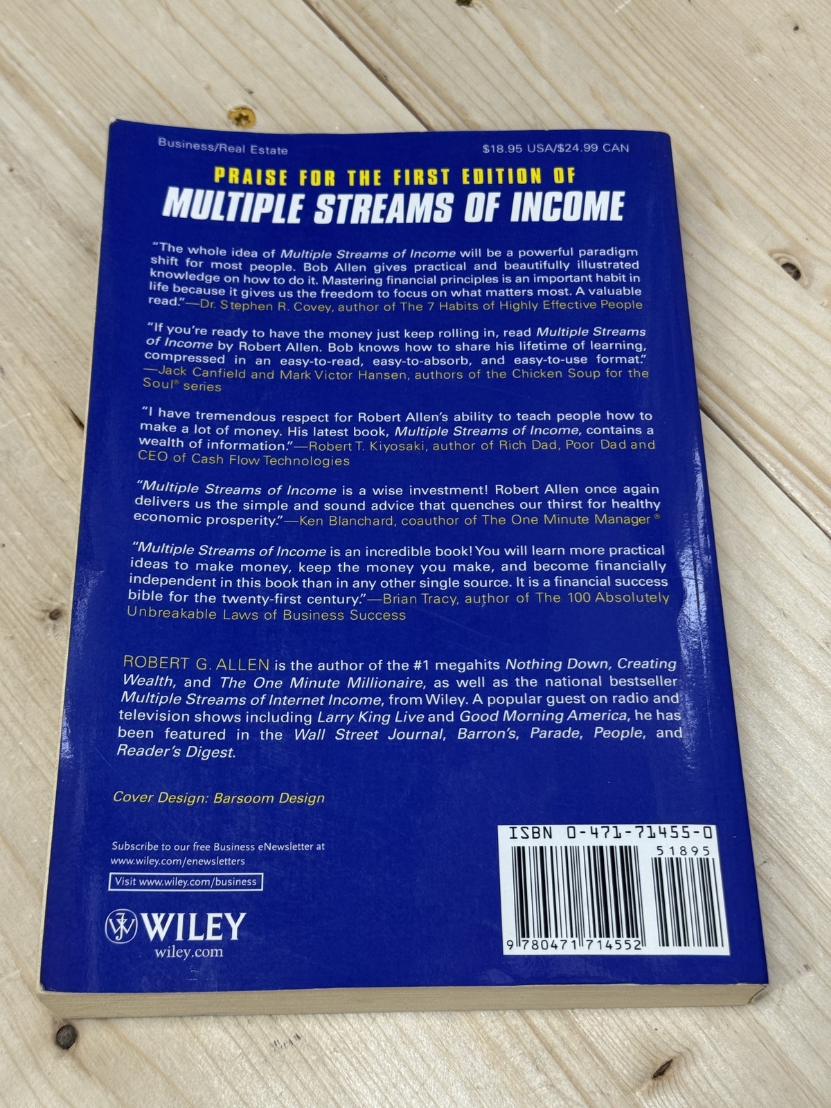 Multiple Streams of Income by Robert G. Allen – Second Edition Paperback Wealth