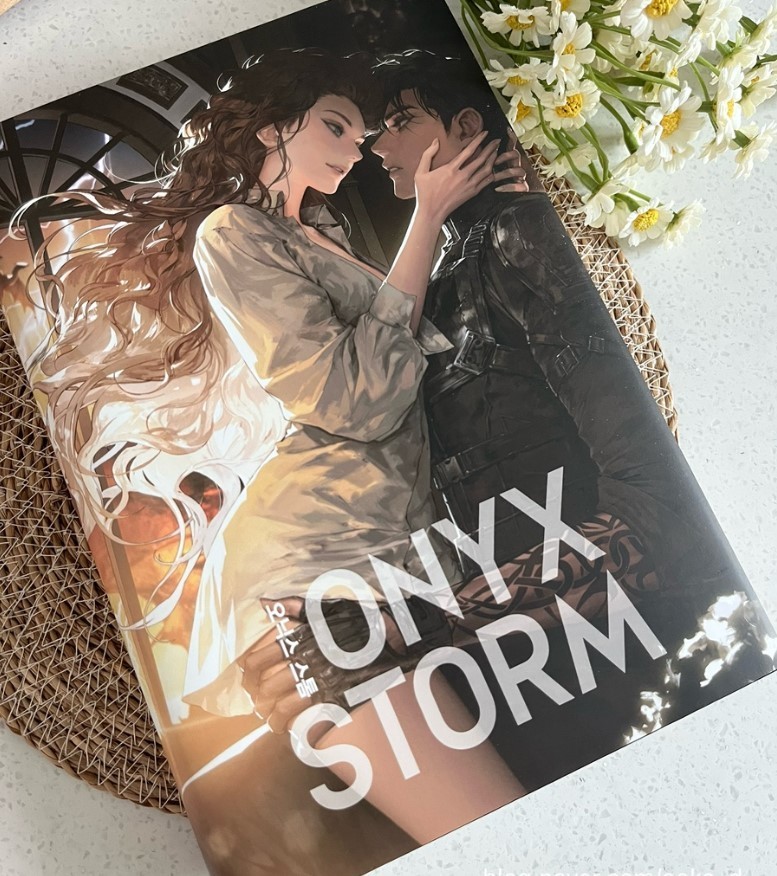 Onyx Storm Korean Edition Hardcover Set Vol 1+2 – Limited Art Cover Xaden POV