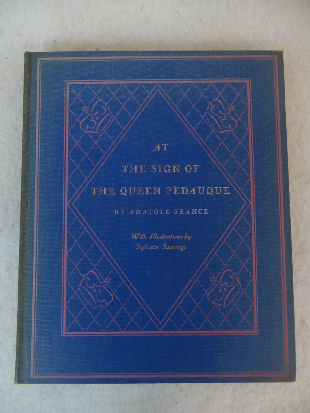AT THE SIGN OF THE QUEEN PEDAUQUE Limited Editions Club SIGNED SYLVAIN SAUVAGE