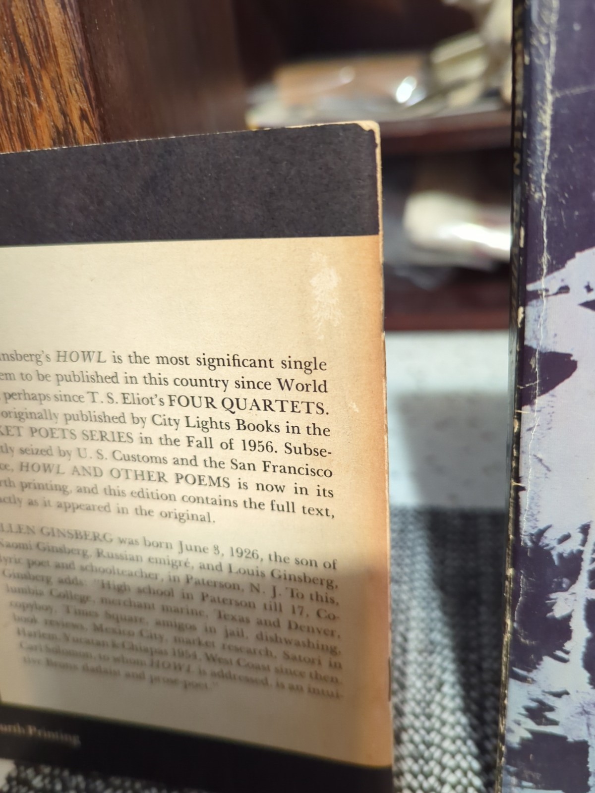 Allen Ginsberg Lot Howl 4th Printing & Evergreen Review #10 Notes Recording Howl