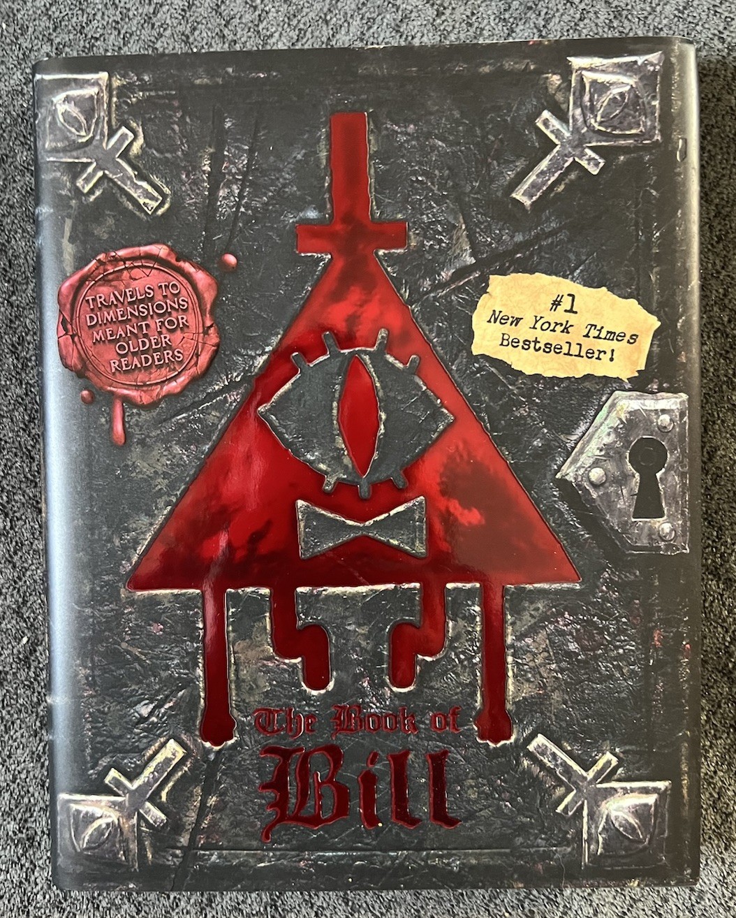 Gravity Falls The Book of Bill (2024) Hardcover by Alex Hirsch New