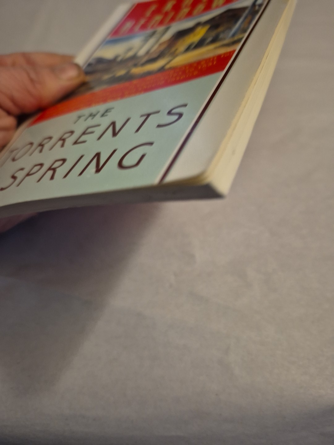 The Torrents of Spring Ernest Hemingway Scribner TPB Modernism American Fiction