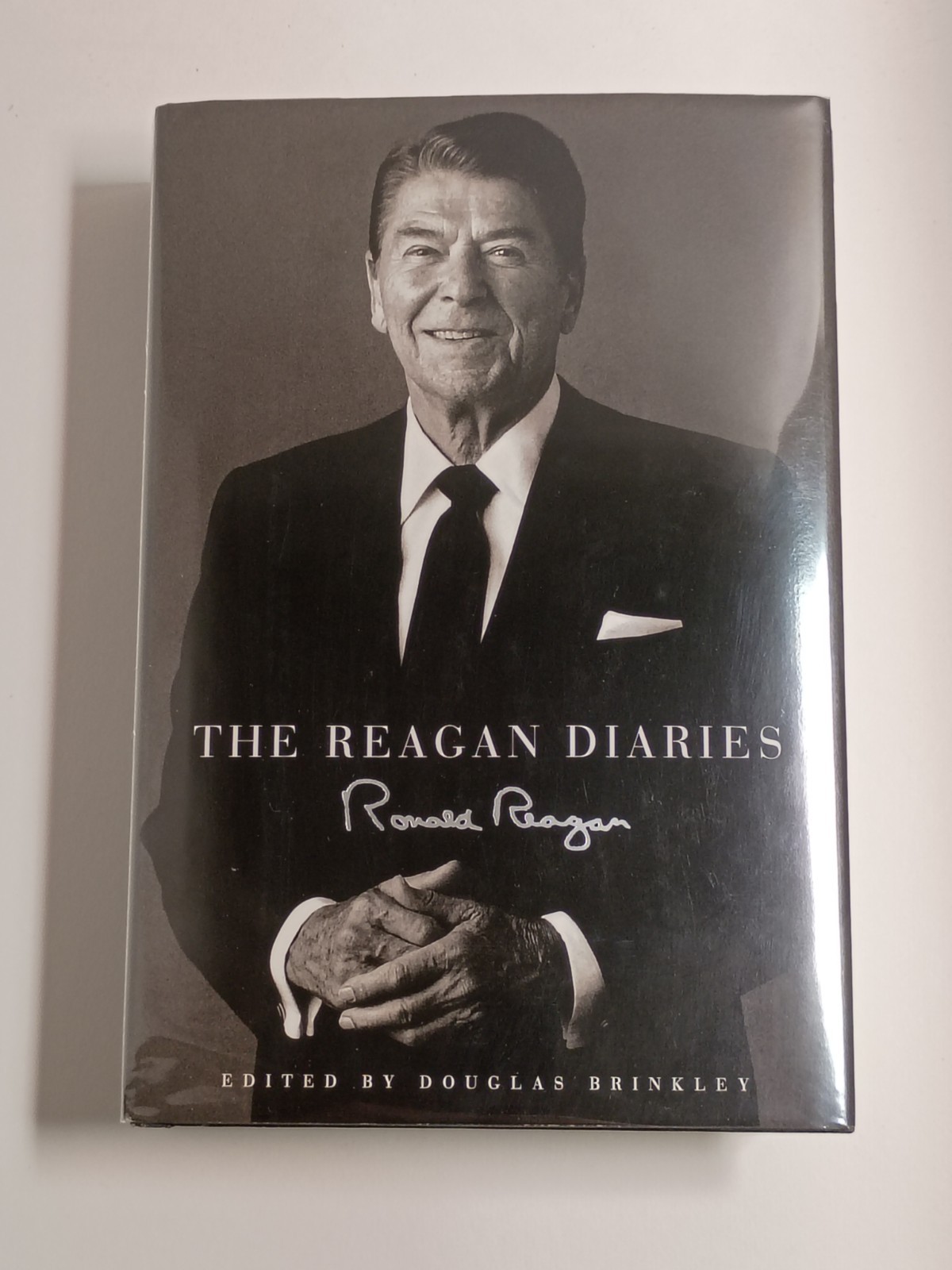The Reagan Diaries by Douglas Brinkley – SIGNED copy Harper Collins HC