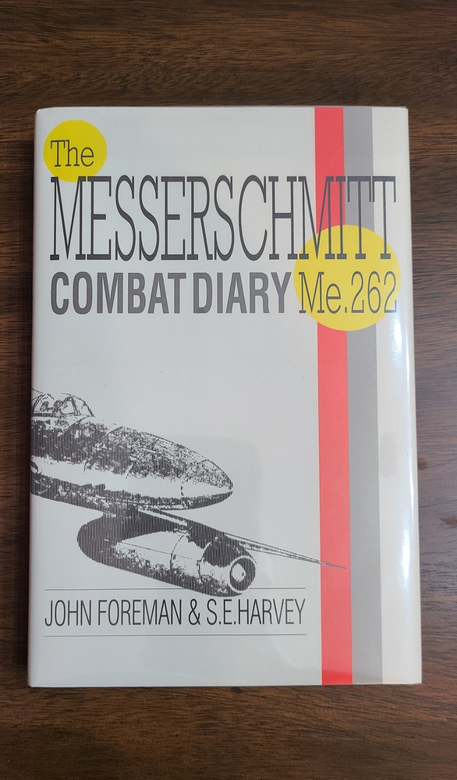 The Messerschmitt Combat Diary. Me. 262 Signed by 3 Aces.