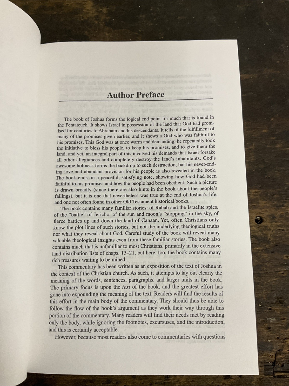 Joshua : An Exegetical and Theological Exposition of Holy Scripture by Howard