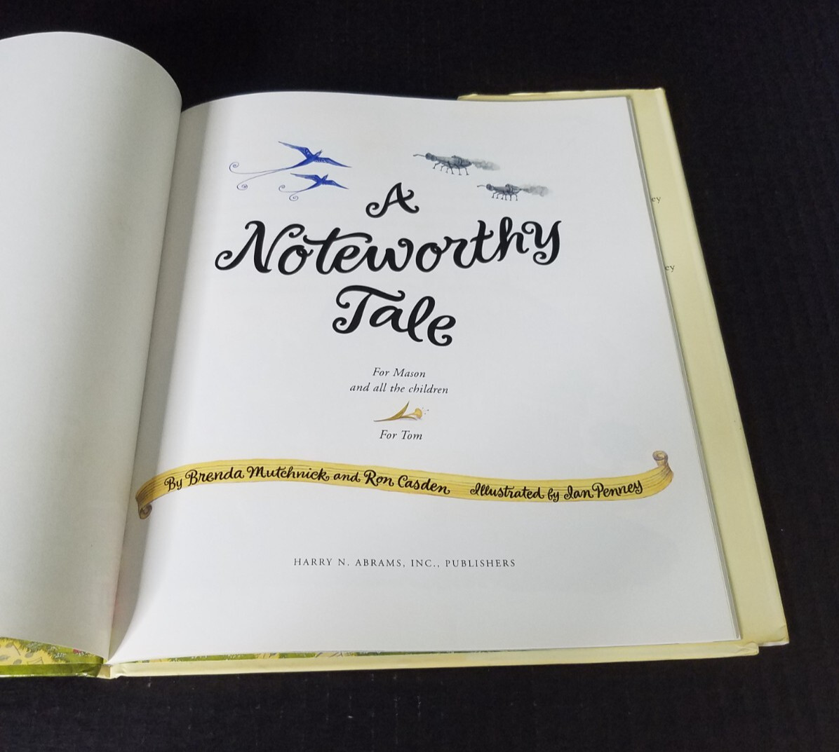 A Noteworthy Tale By Brenda Mutchnick Ron Casden HC Harry N Abrams Inc 1997