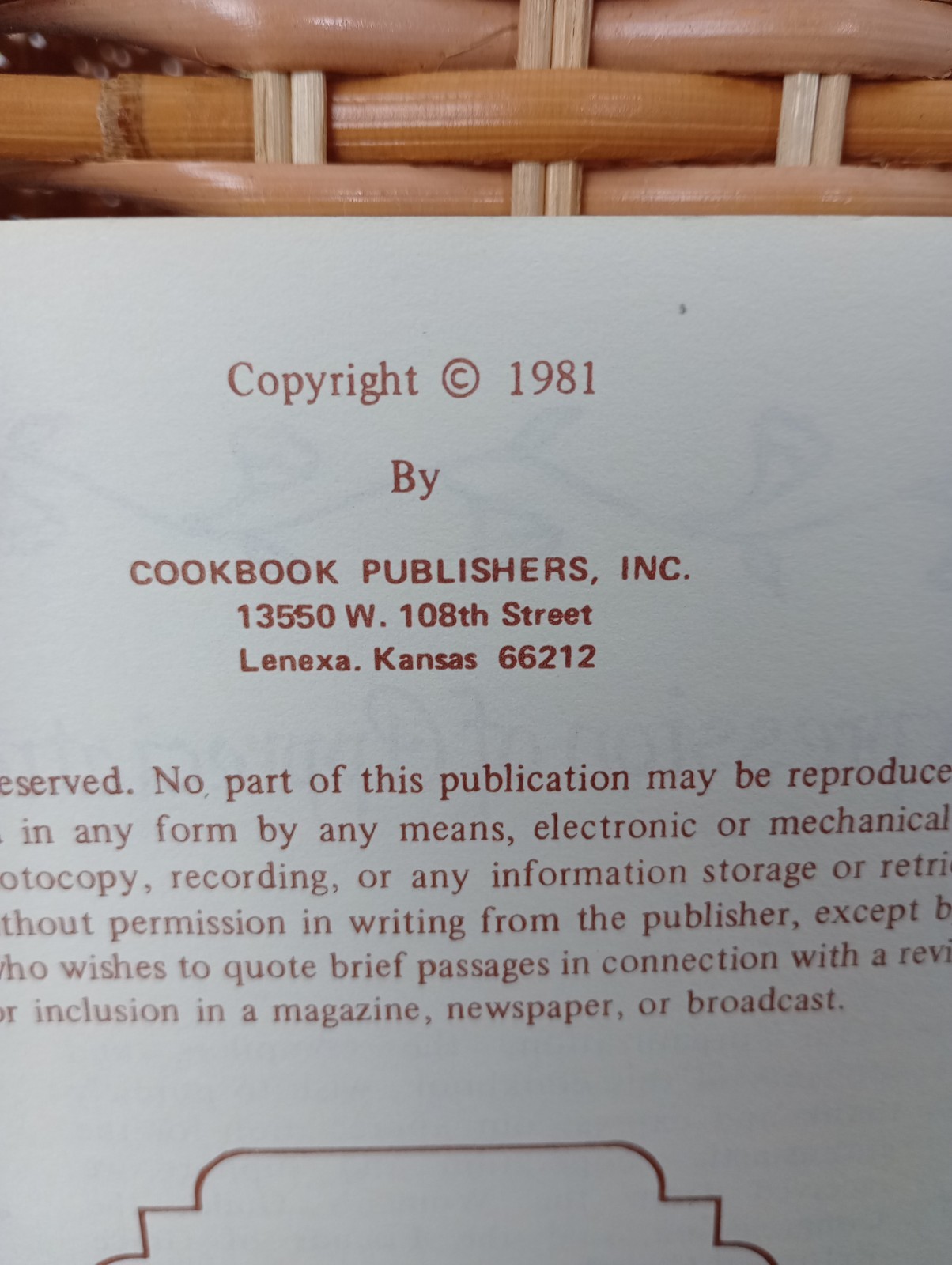 Grace Reformed Church Cookbook Allen Park, Michigan 1981 Spiral Vintage