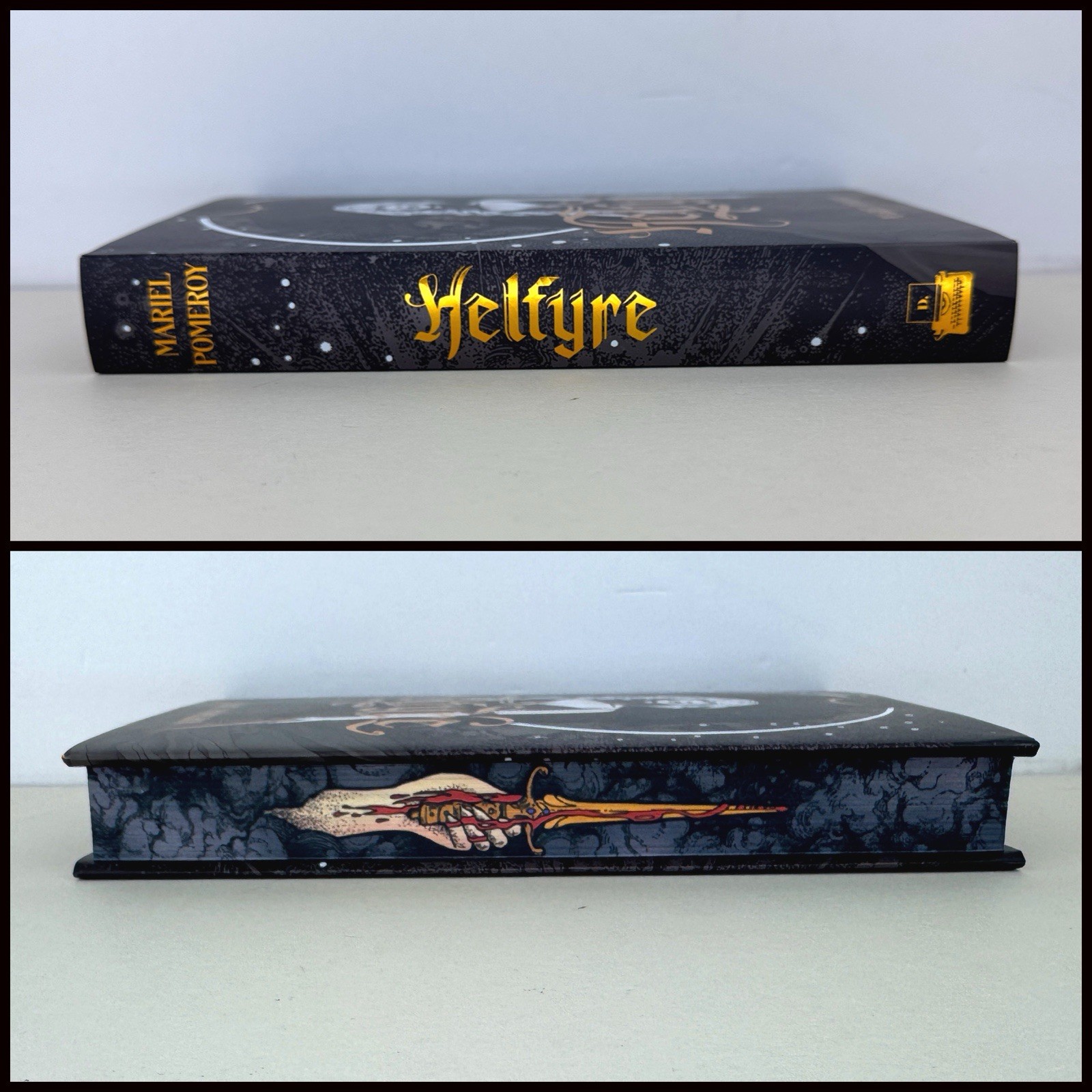 Mariel Pomeroy Helfyre Signed Bookish Box Darkly Special Edition