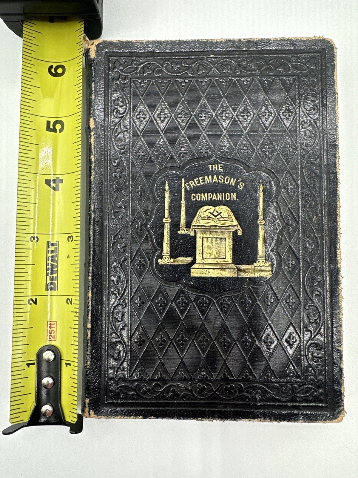 The Freemason’s Companion 1869 Rare A Ritual Entered Apprentice Freemasonry