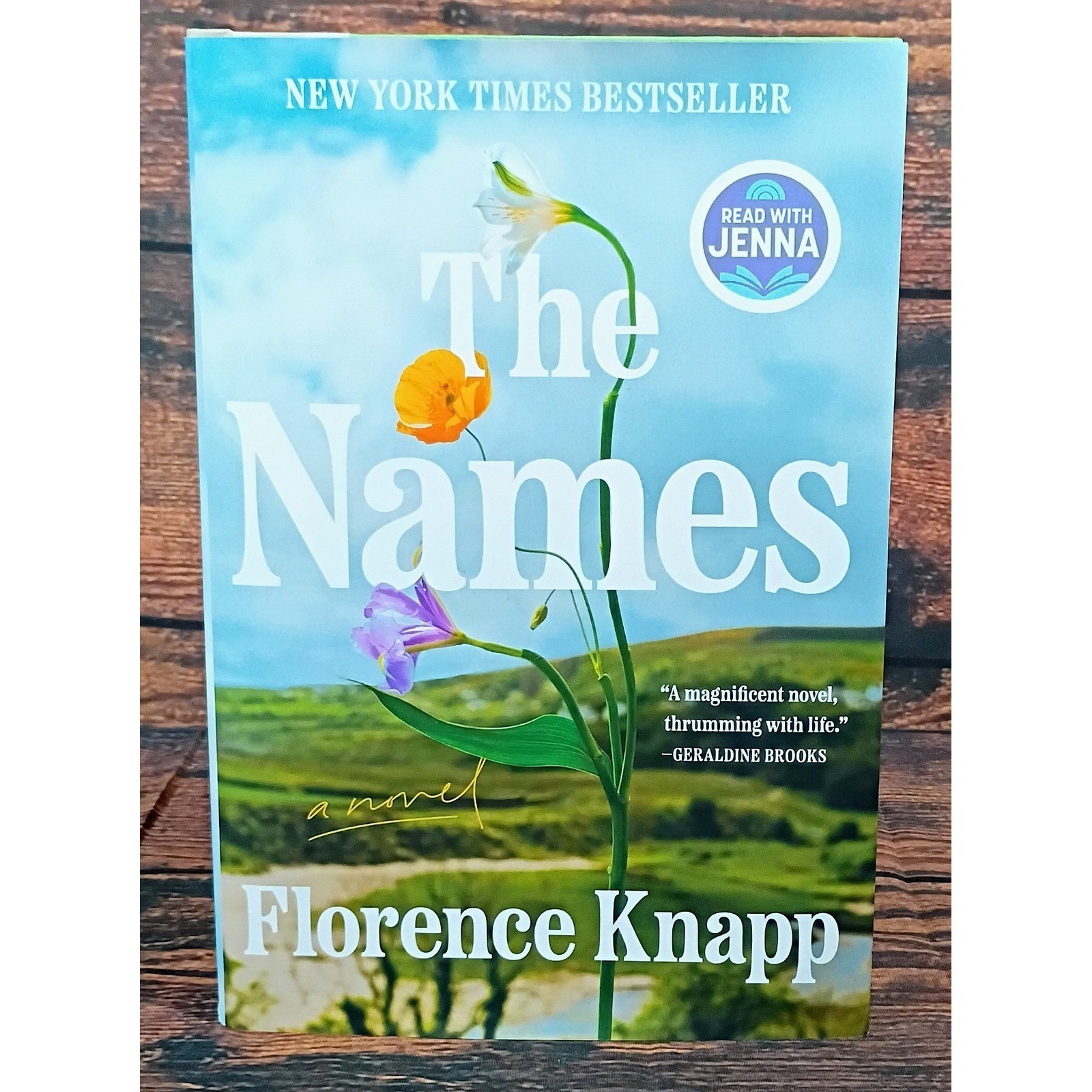 The Names Florence Knapp Hardcover Novel Read with Jenna Book Club Bestseller