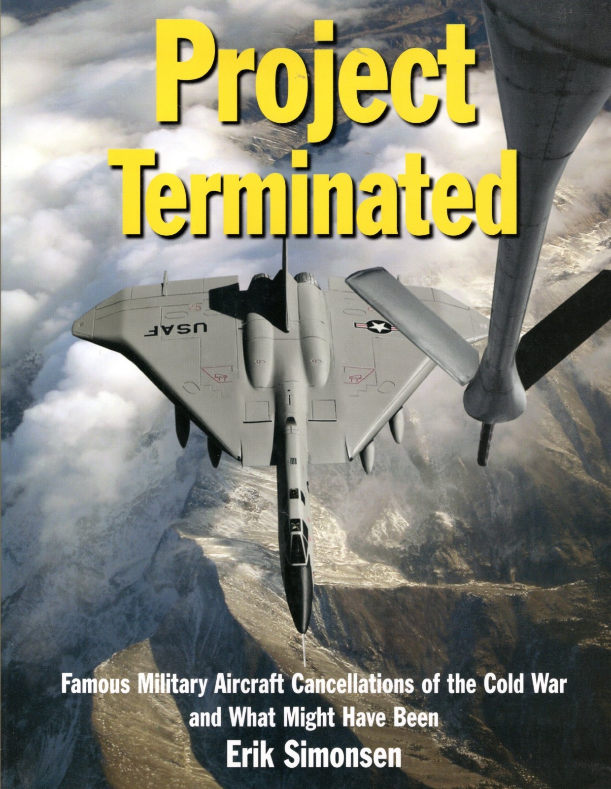 Project Terminated by Erik Simonsen. VERY RARE. Hard Cover.